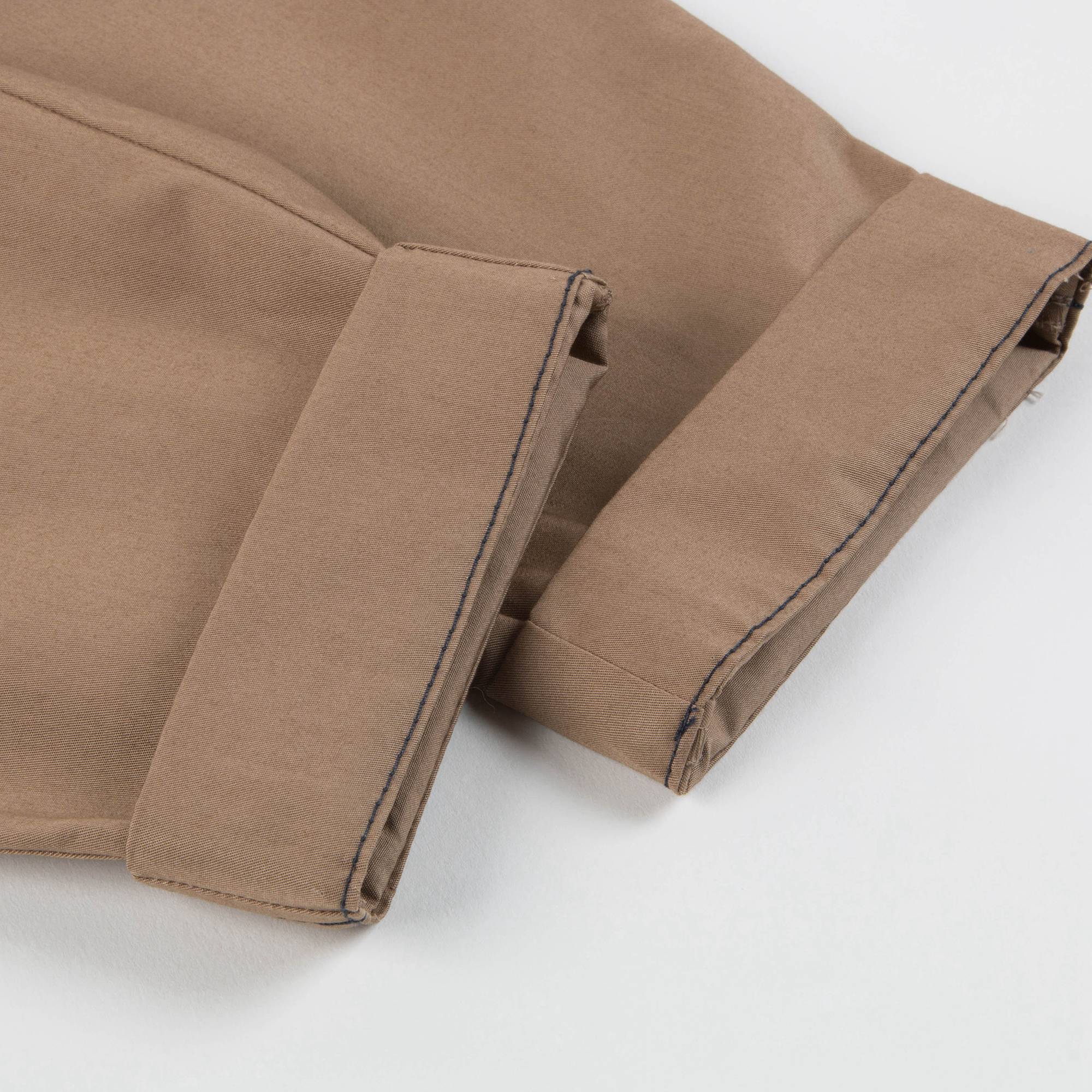 Boys Beige Cotton Trousers
