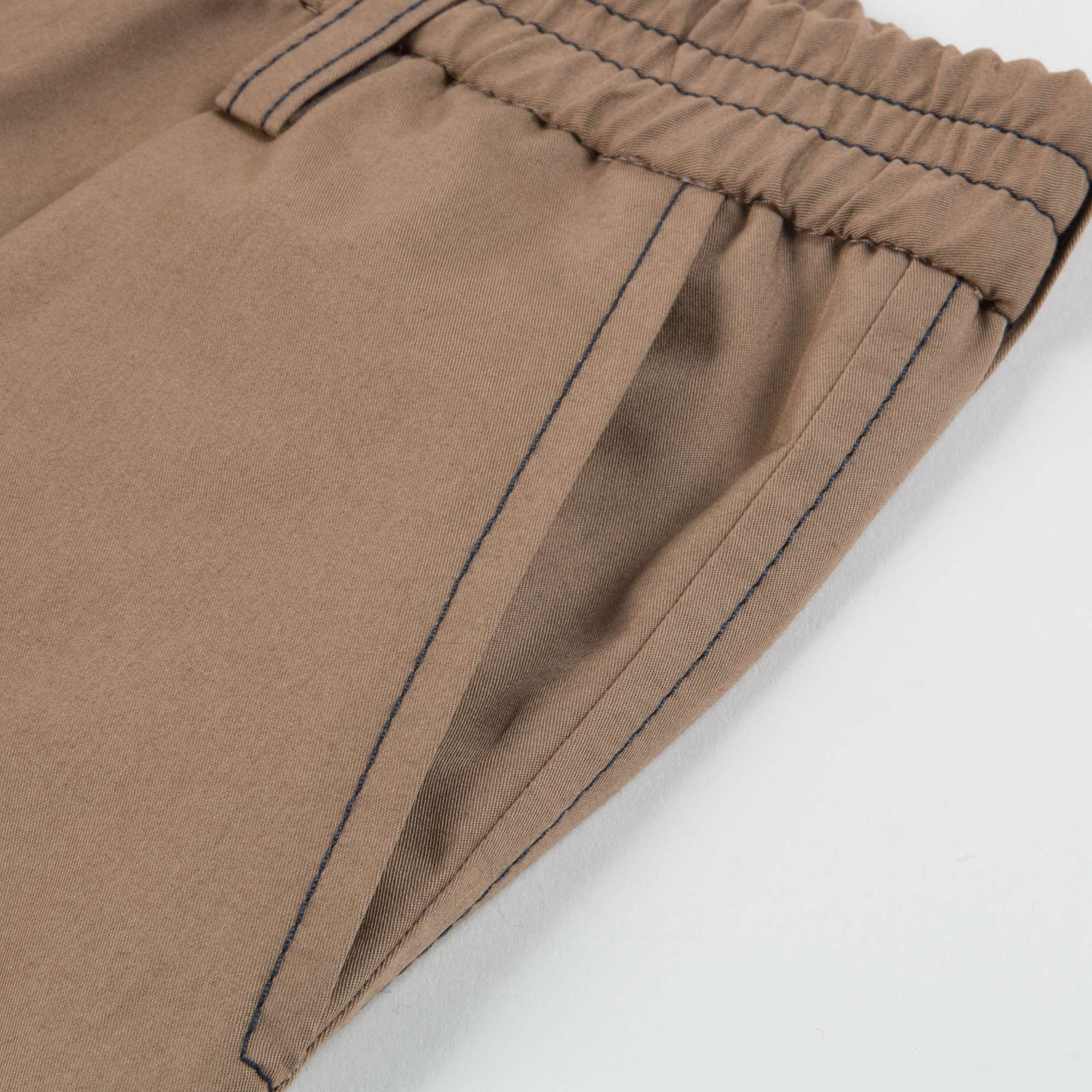 Boys Beige Cotton Trousers