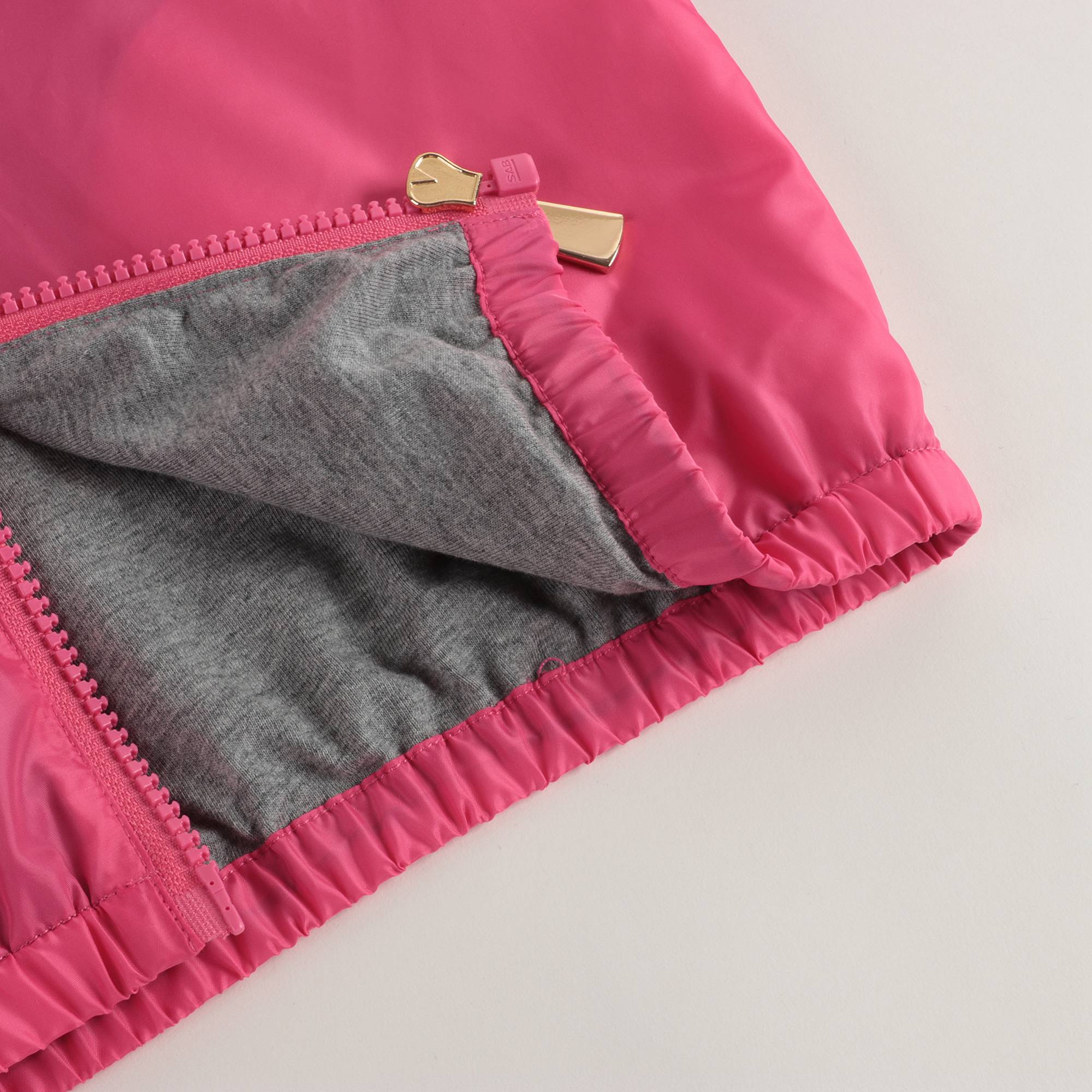 Baby Boys & Girls Fuxia Zip Jacket