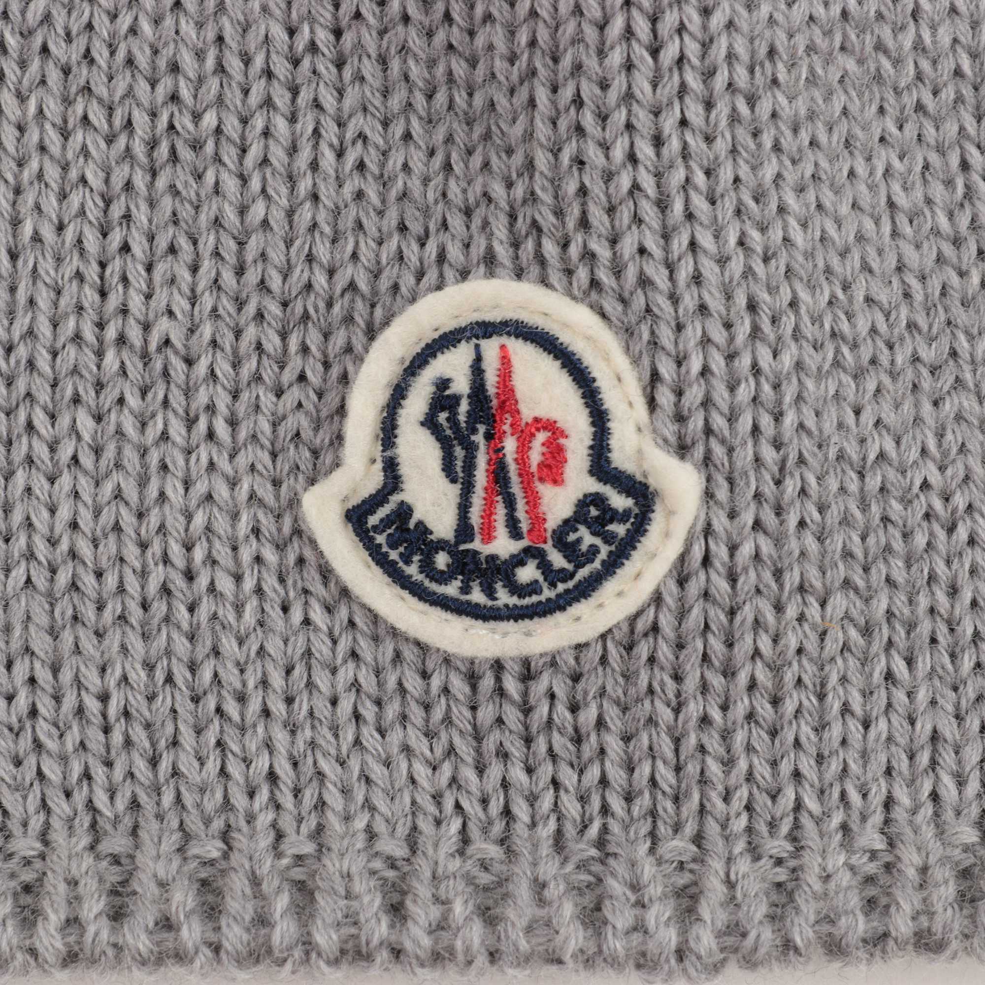 Baby Boys & Girls Grey Virgin Wool Hat