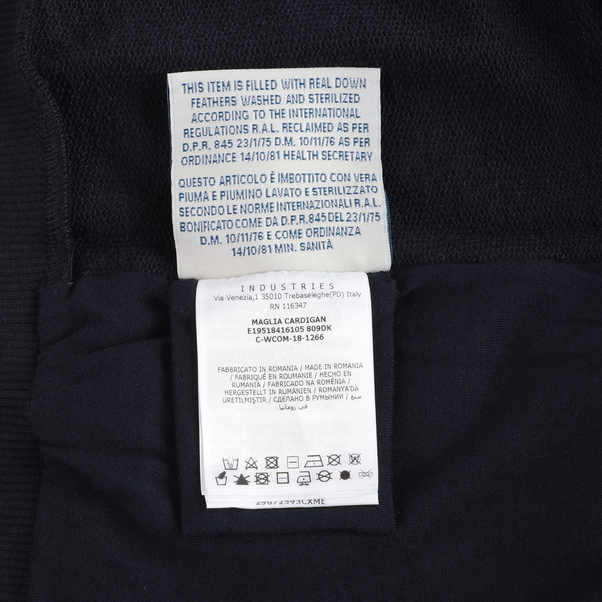 Baby Boys Navy "MAGLIA" Cardigan