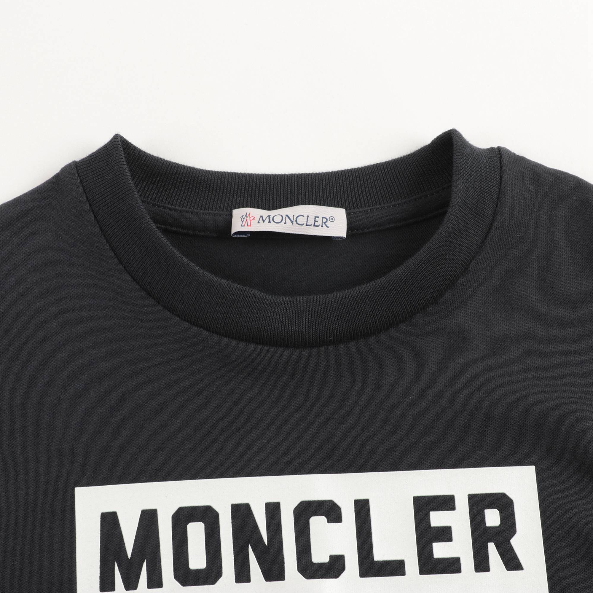 Boys Black "MAGLIA" Cotton T-shirt