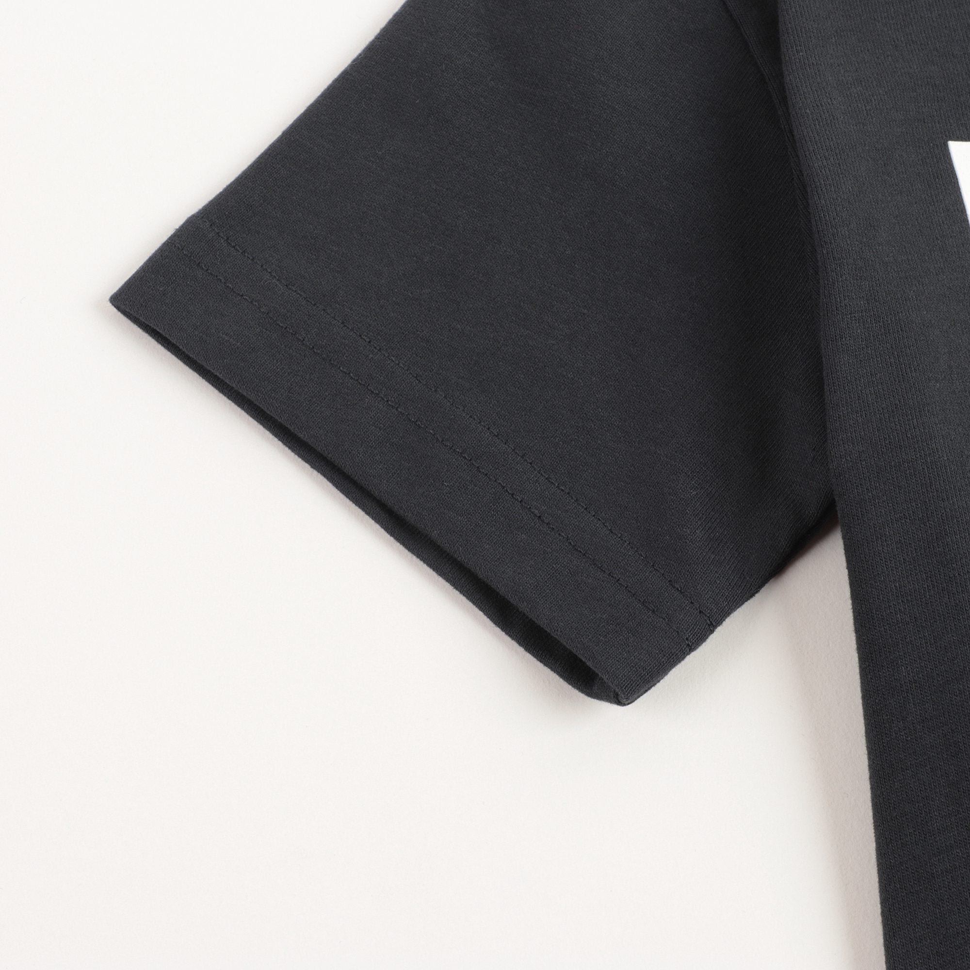 Boys Black "MAGLIA" Cotton T-shirt