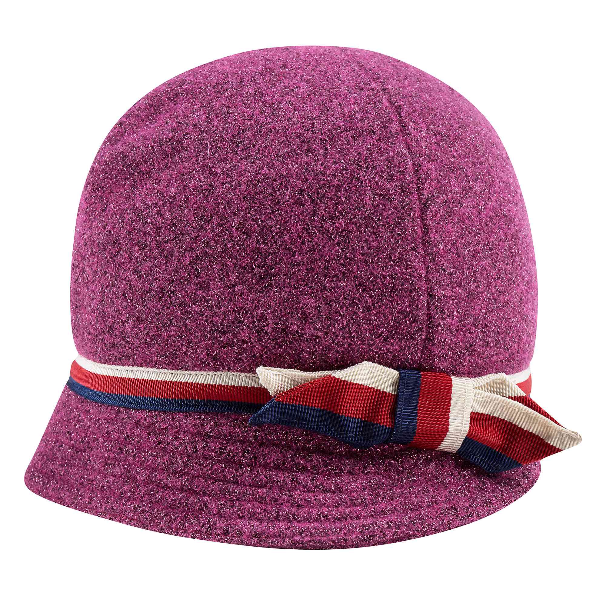 Girls Pink Felted Wool Hat