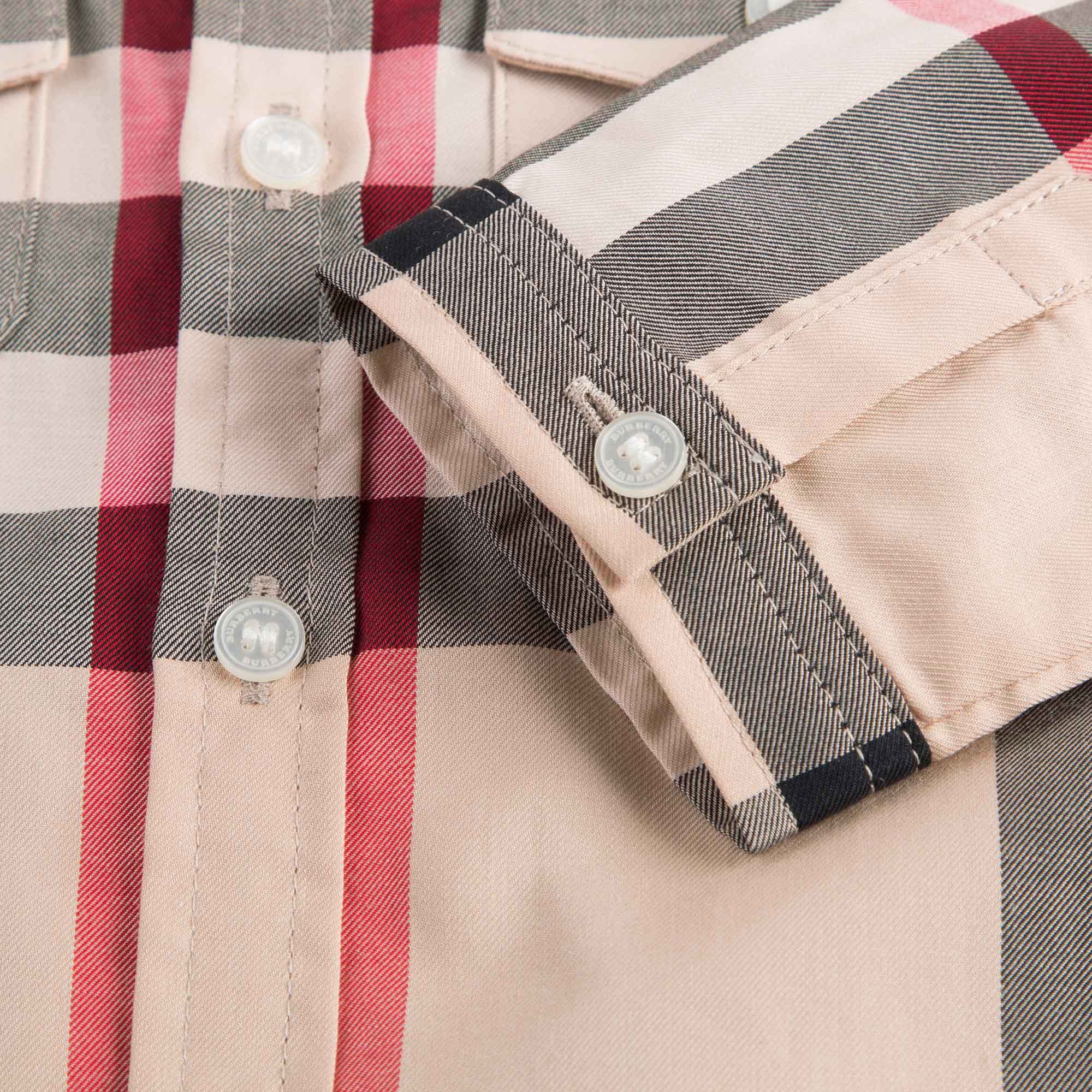 Baby Boys Classic Check  Shirt With Pockets