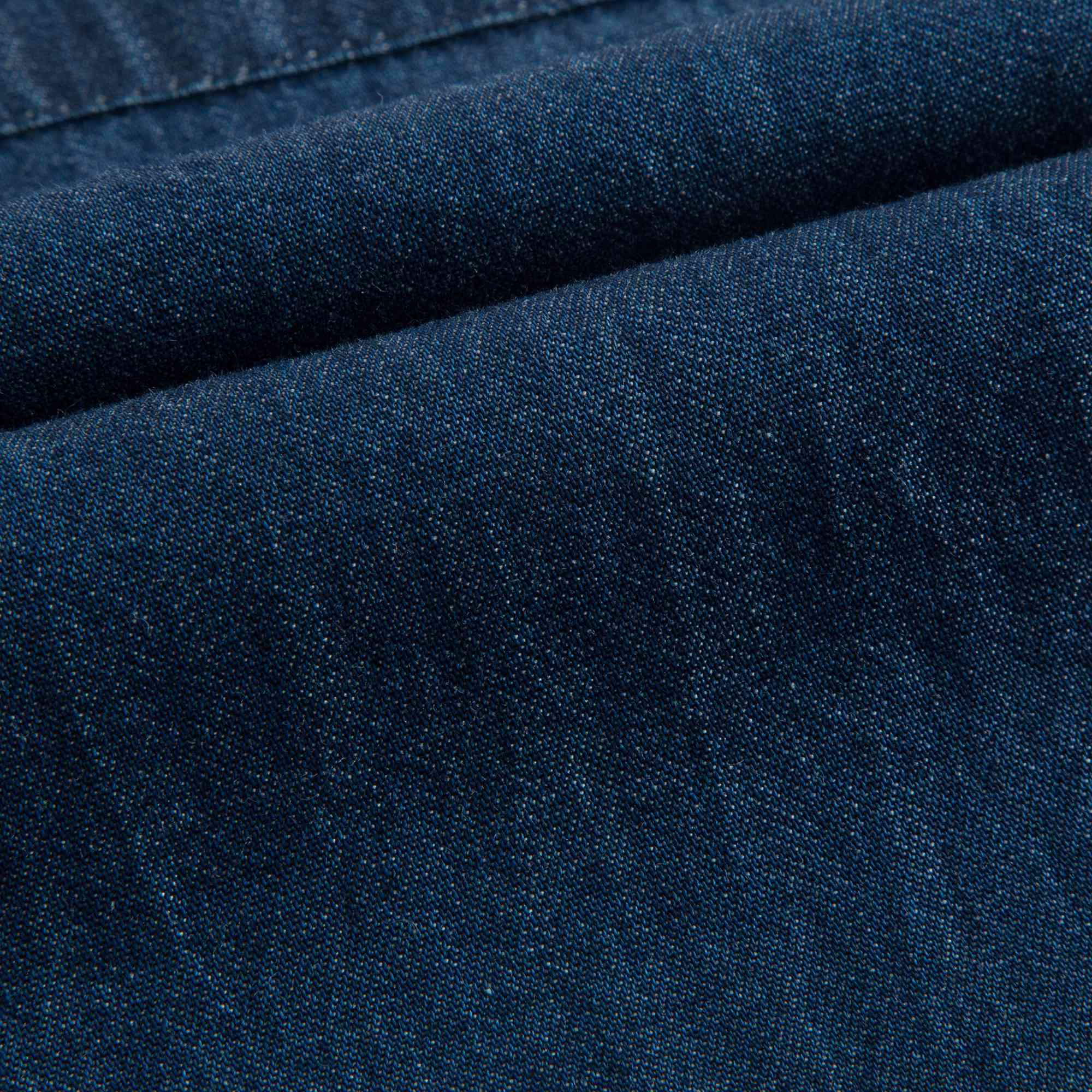 Girls Denim Blue Cotton Dress