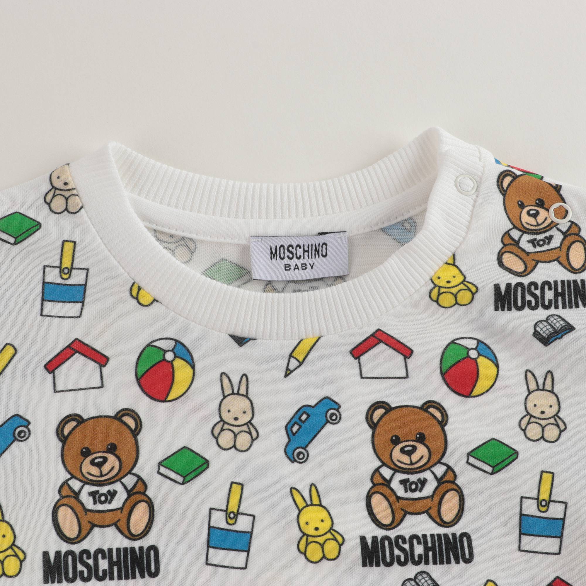 Baby Boys & Girls Printed Cotton T-shirt