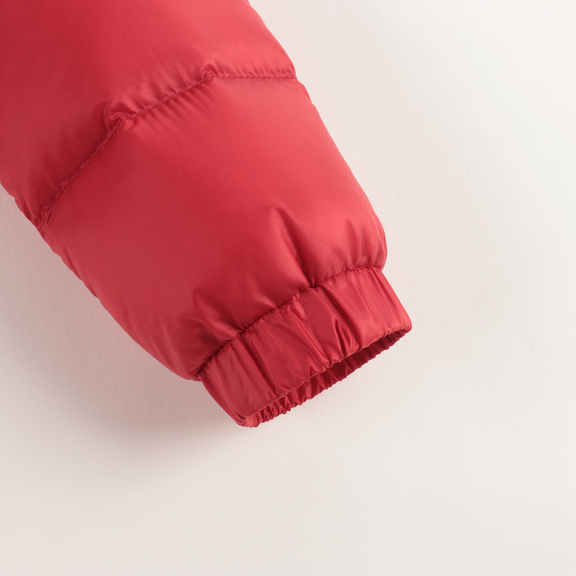 Baby Boys Red "BASS" Padded Down Coat