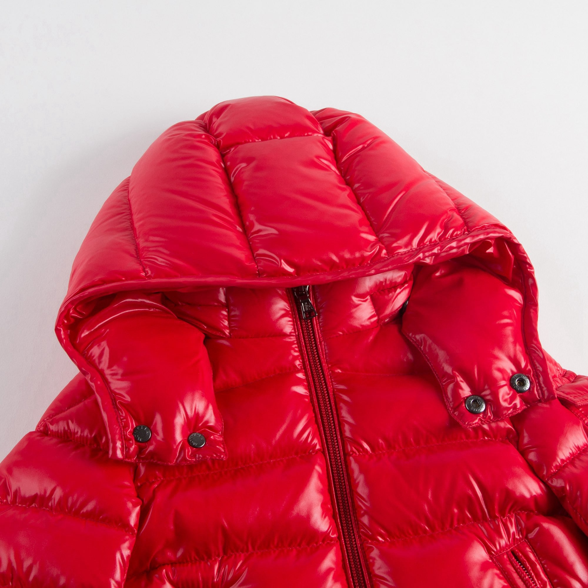 Boys Red "New Maya" Down Padded Jacket
