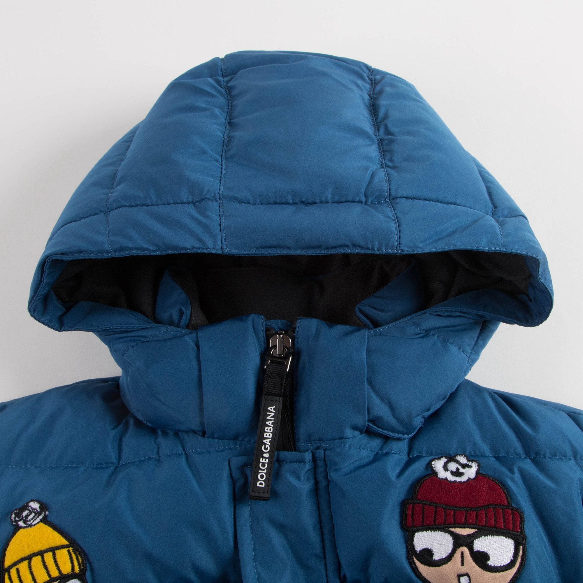 Boys Sea Blue Down Jacket