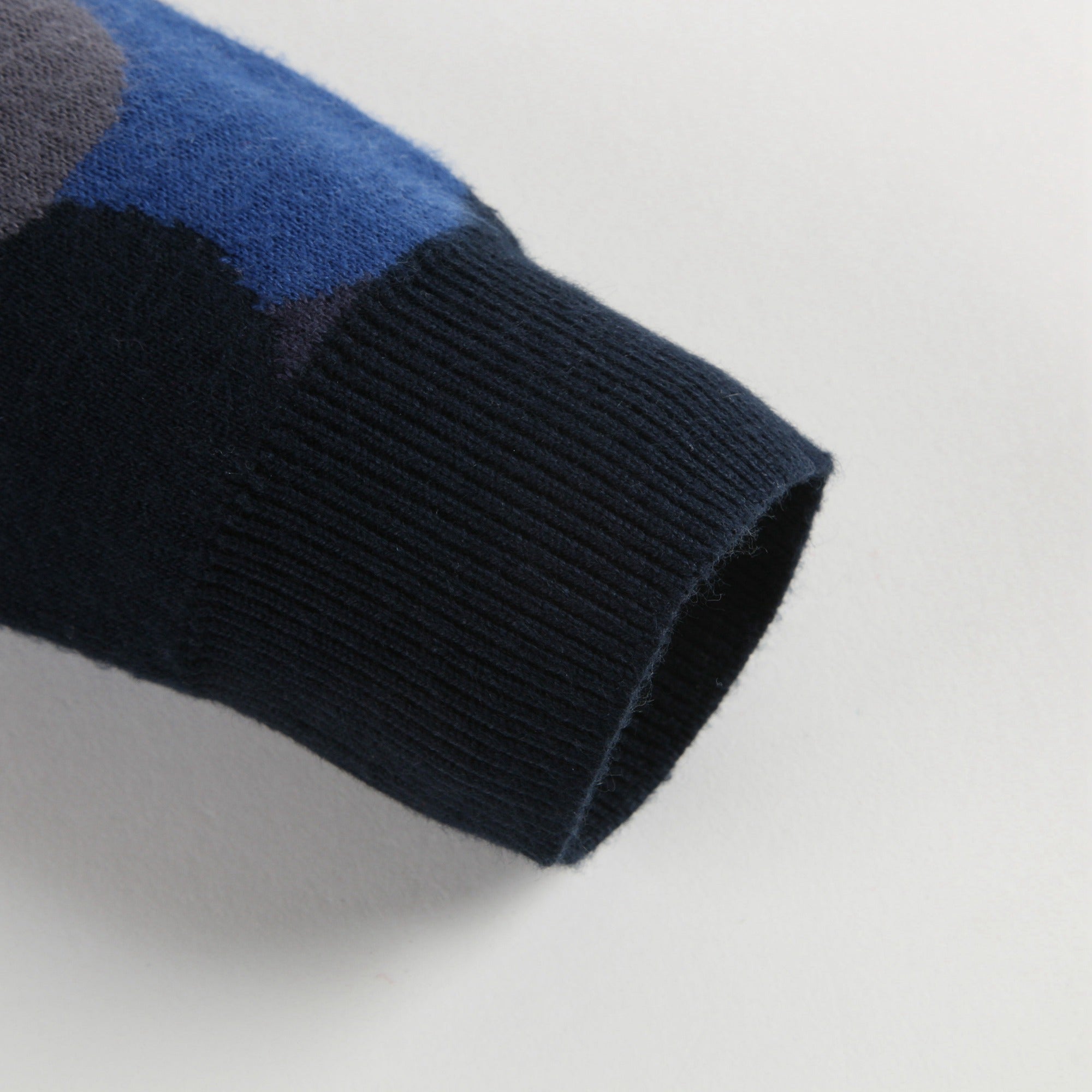 Boys Medium Blue Cotton Sweater