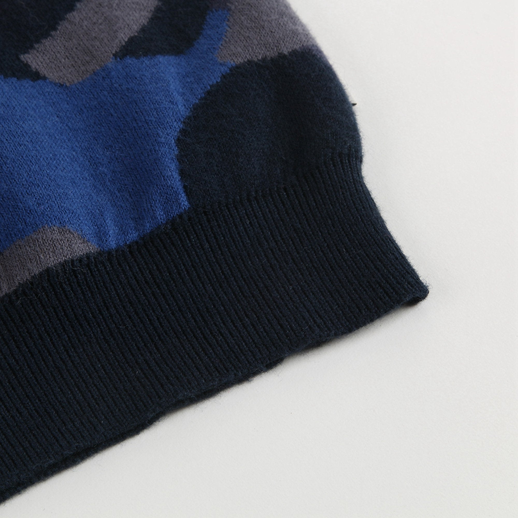 Boys Medium Blue Cotton Sweater