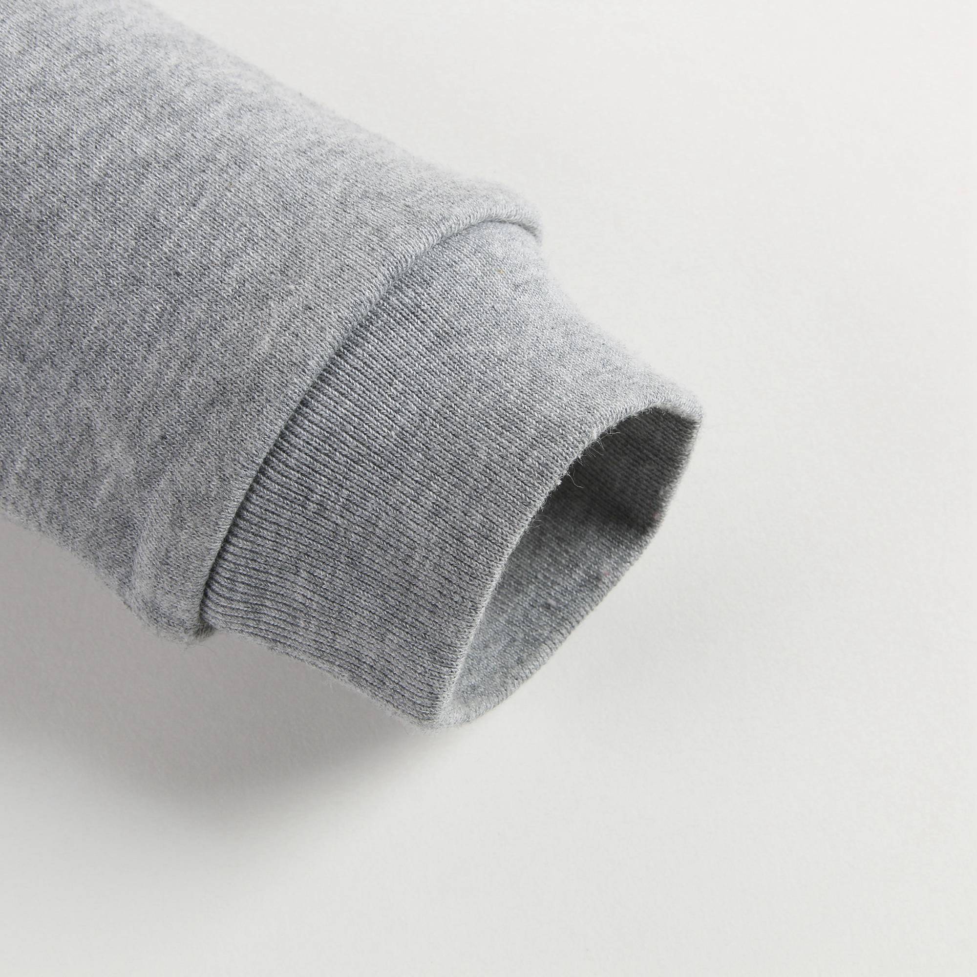Boys Marl Grey Cotton Sweatshirt