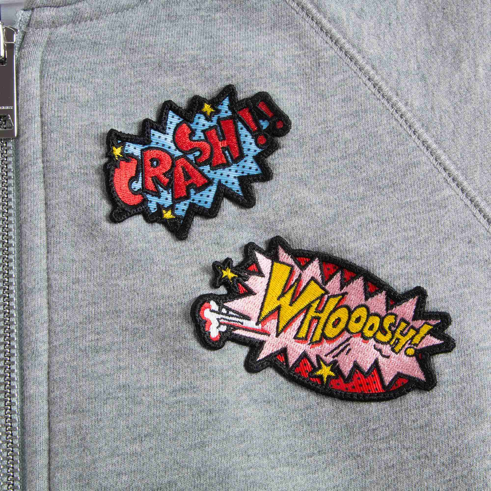 Boys Grey Melange Cotton Sweatshirt