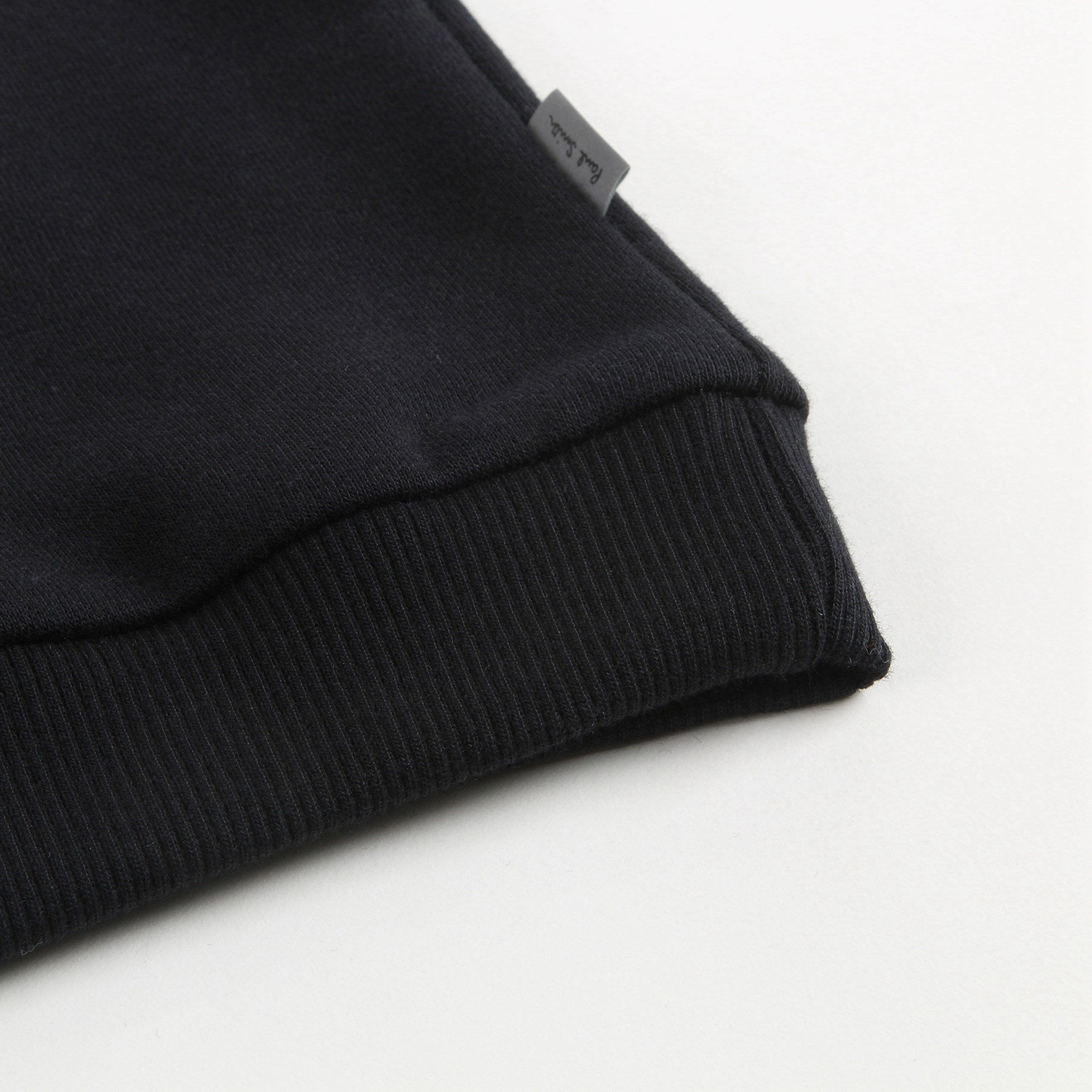 Boys Black Cotton Sweatshirt