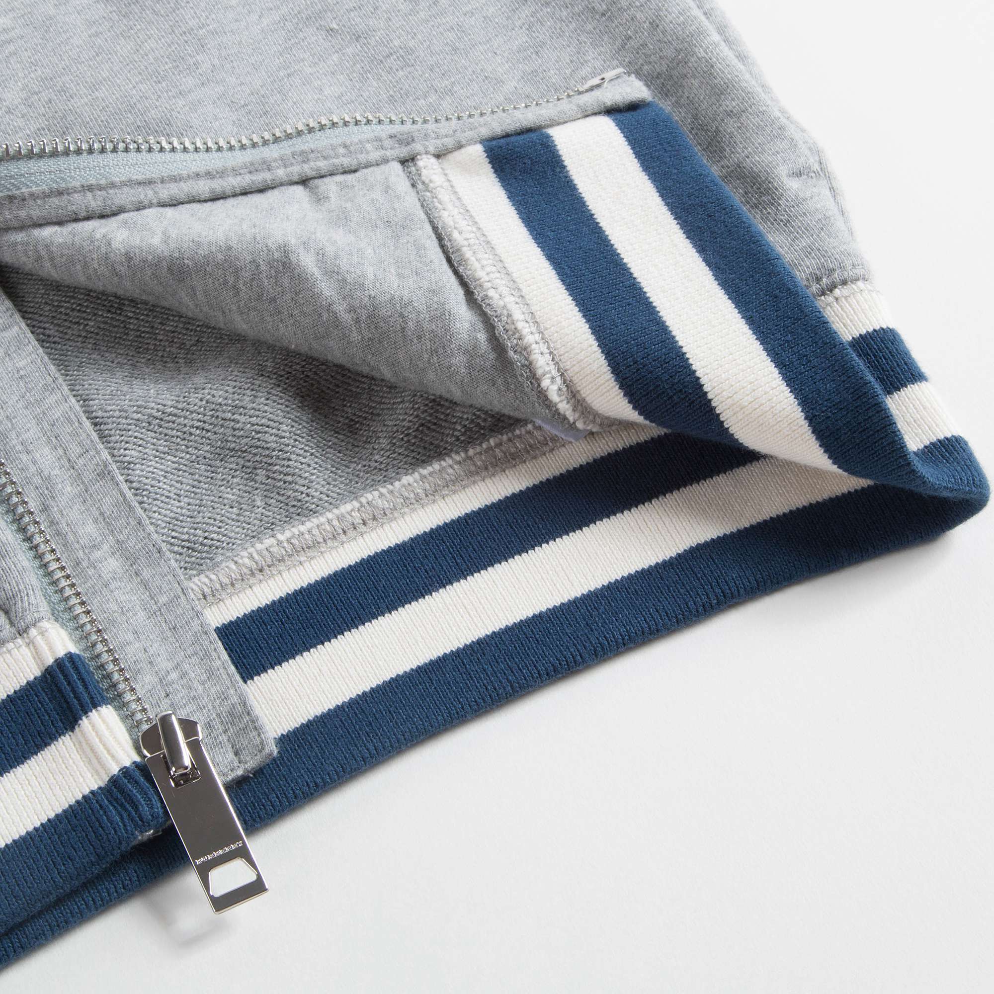Boys Grey Melange Cotton Sweatshirt