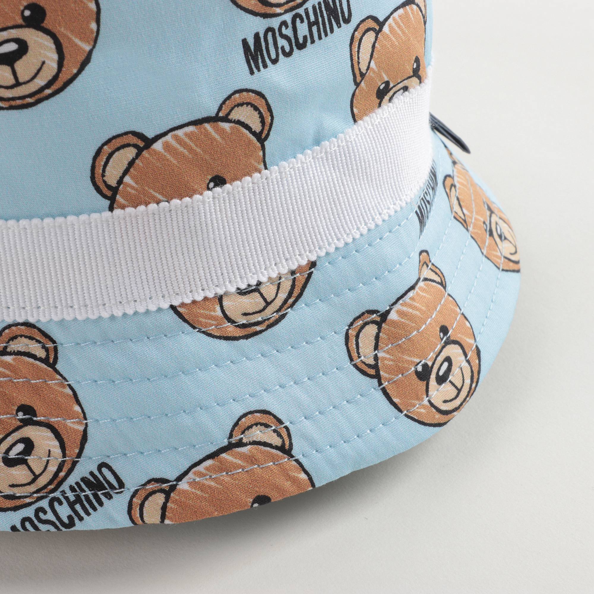 Baby Boys & Girls Light Blue Toy Cotton Hat