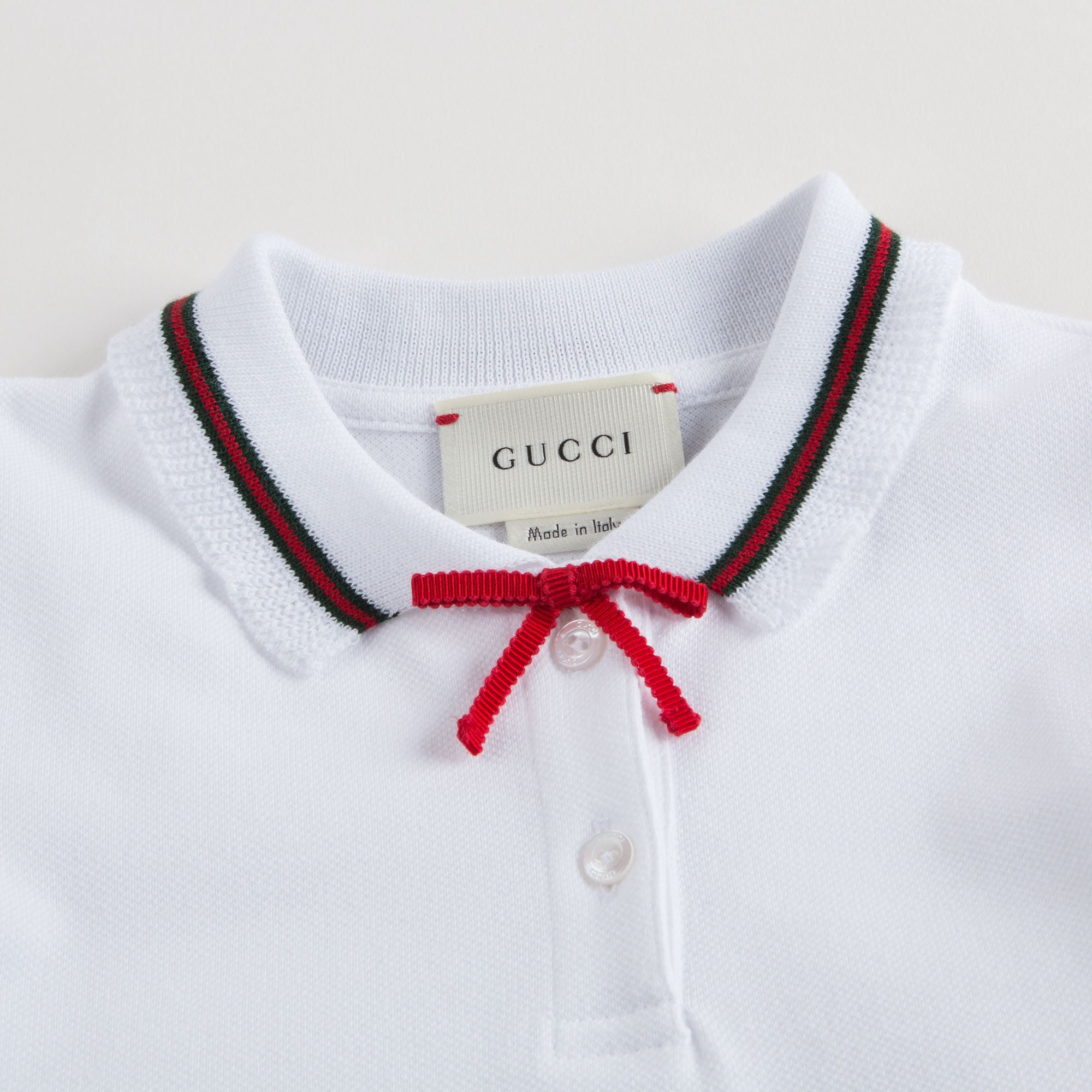 Baby Girls White Piqué Dress