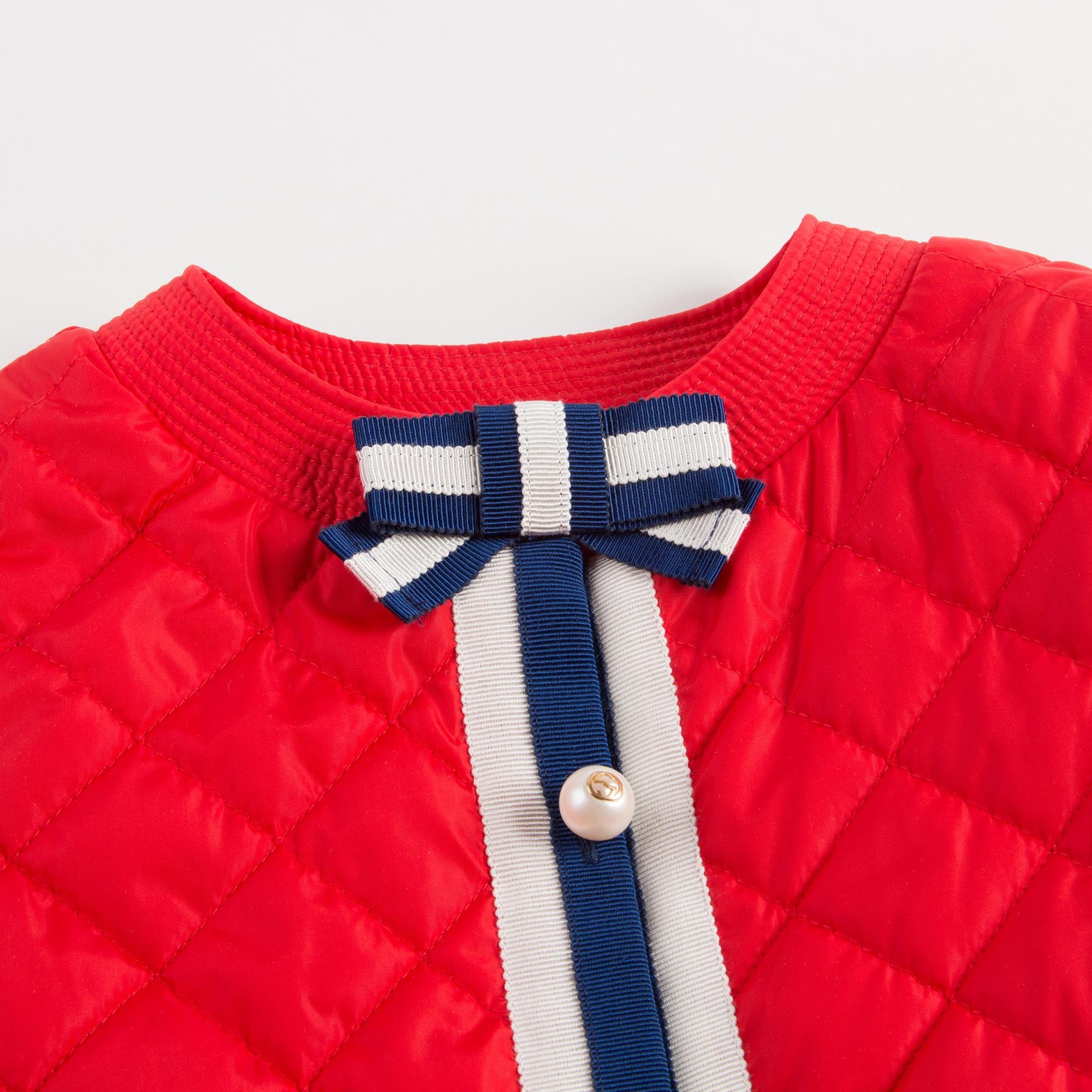 Baby Girls Red Down Padded Jacket