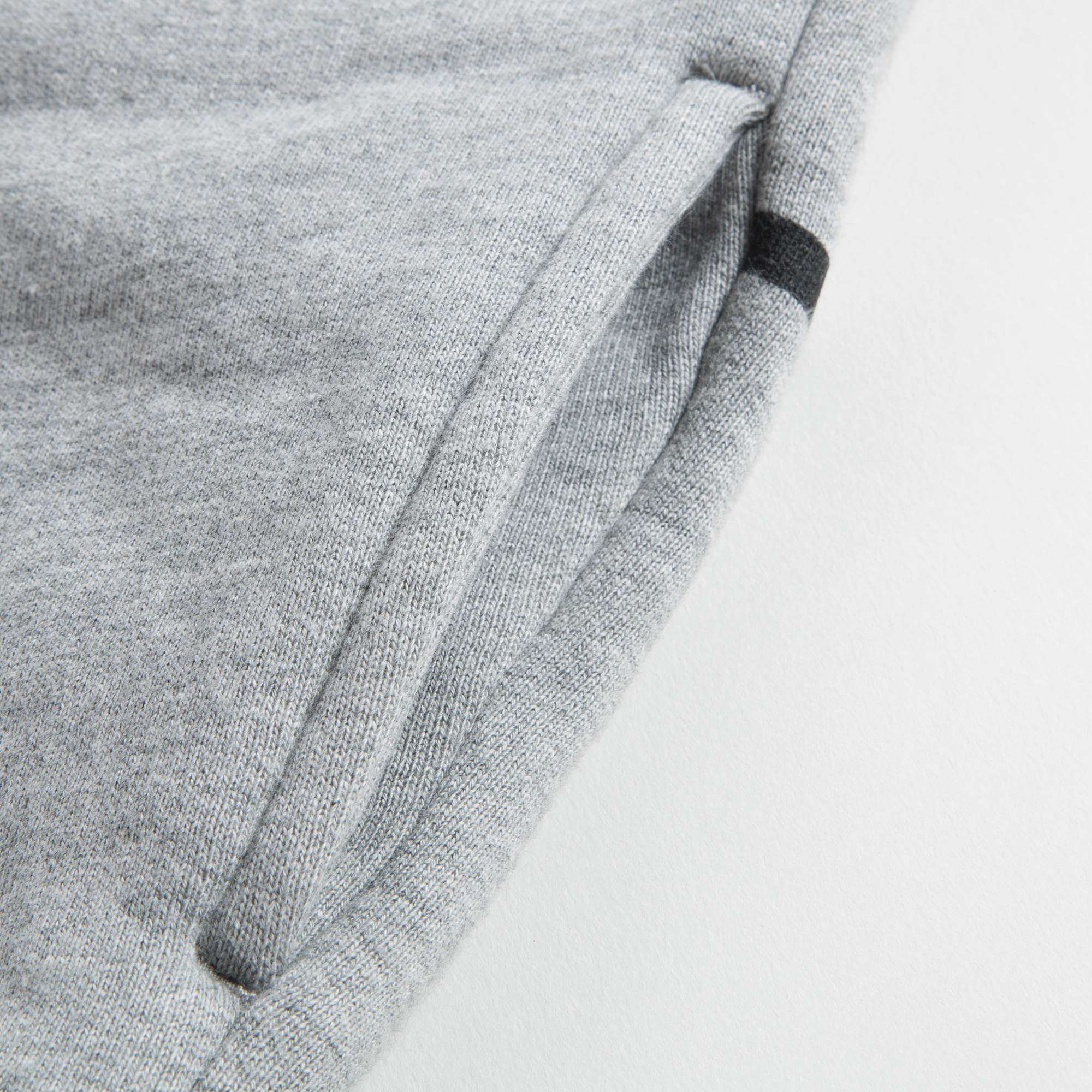Boys Grey Melange Cotton Sweatshirt