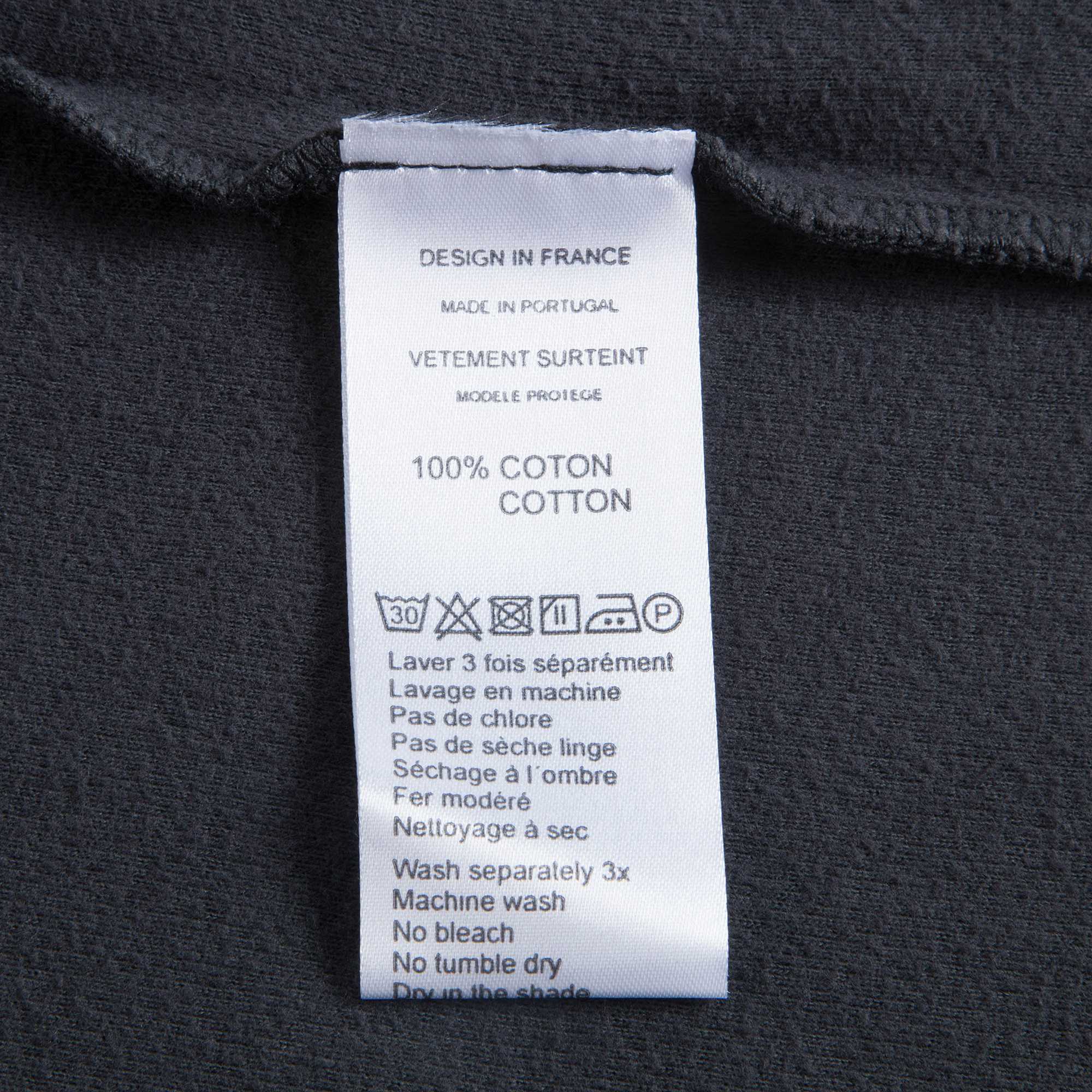 Boys Charcoal Cotton Top