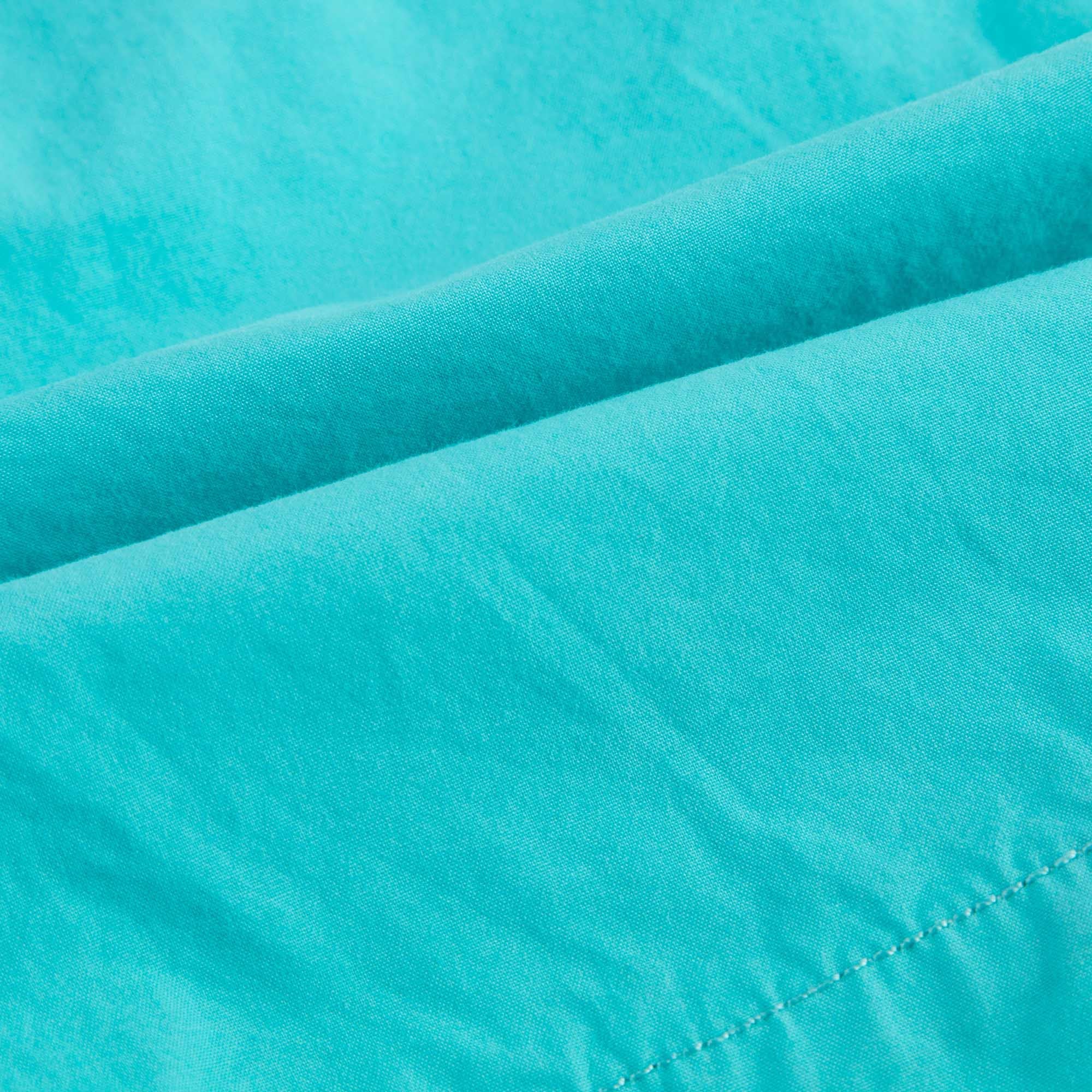 Baby Boys Turquoise Blue Cotton Shorts