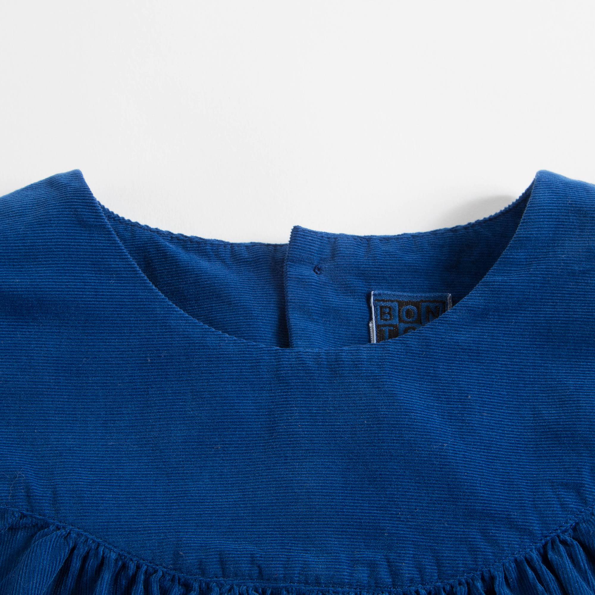 Girls Blue Klein Cotton Dress
