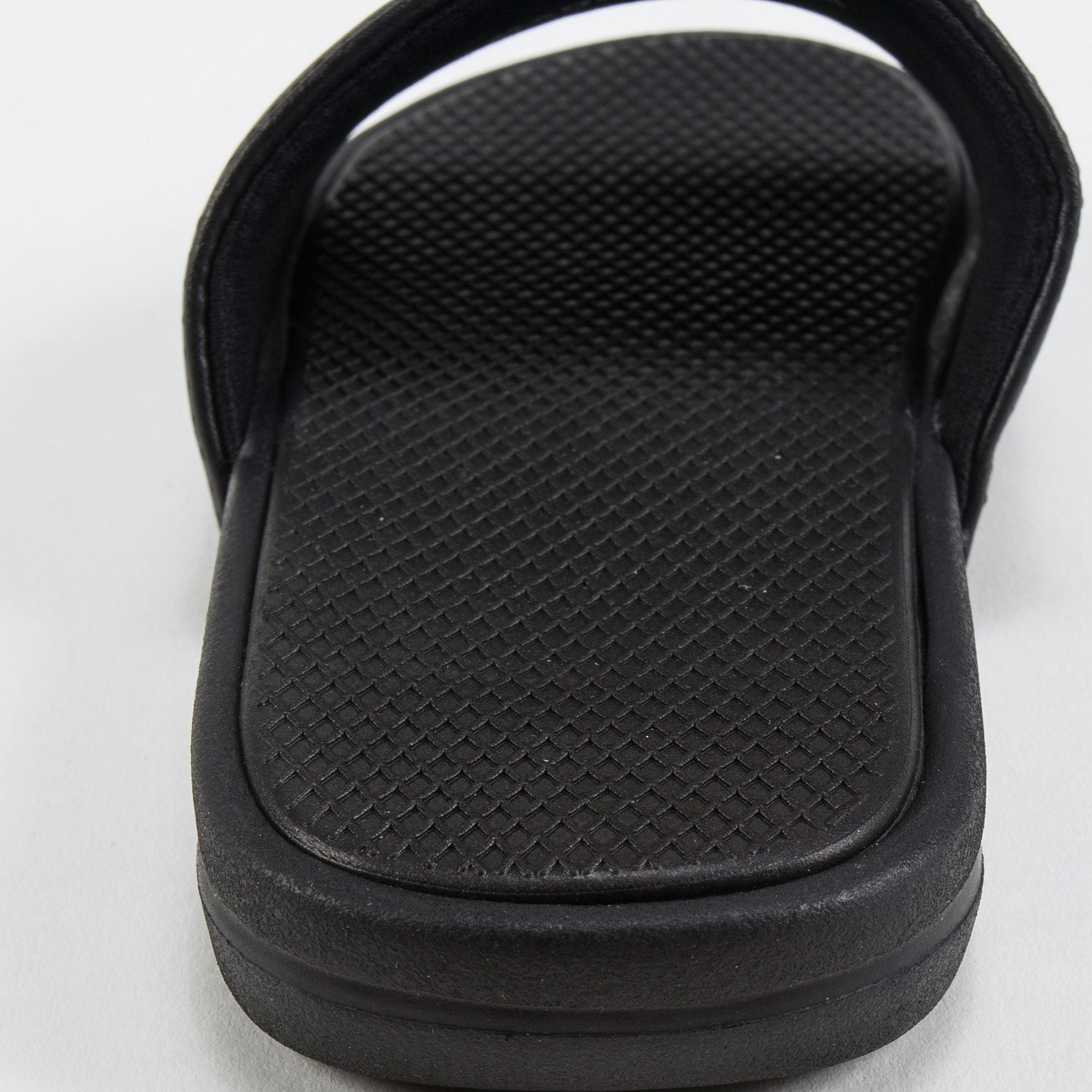 Boys Black Logo Sandales