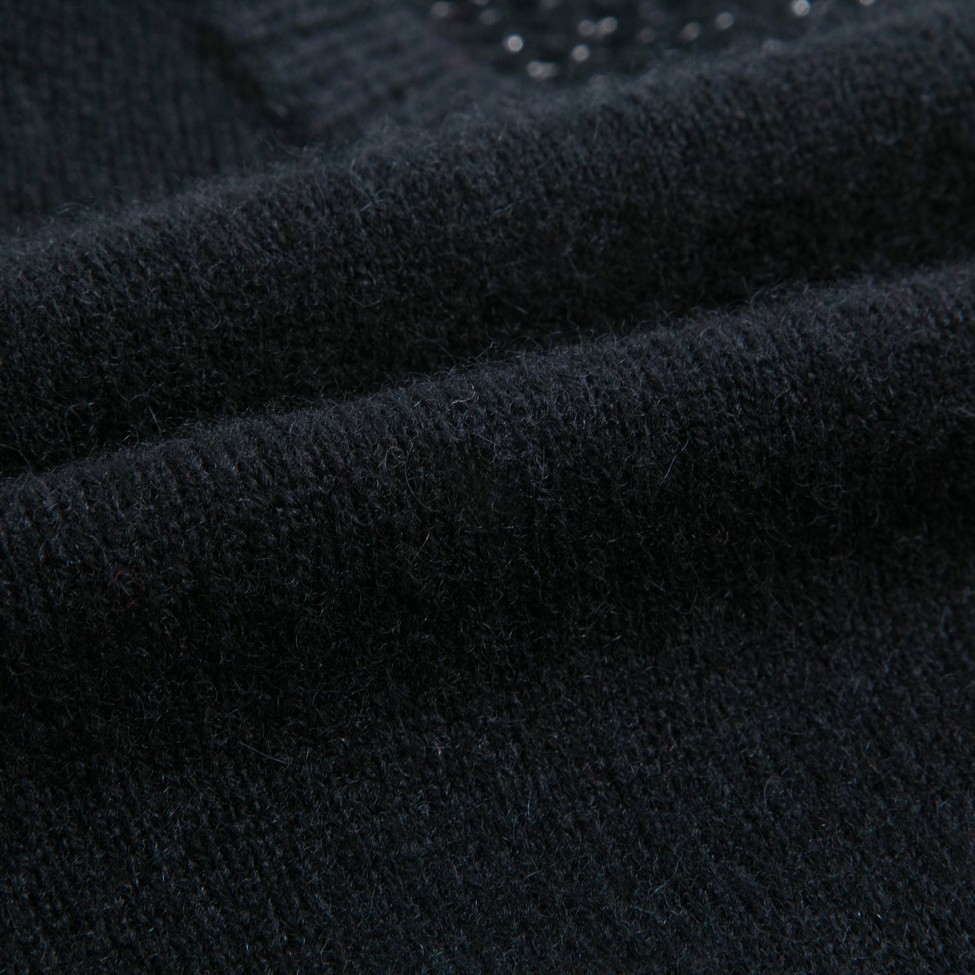 Boys Black Cashmere Sweater