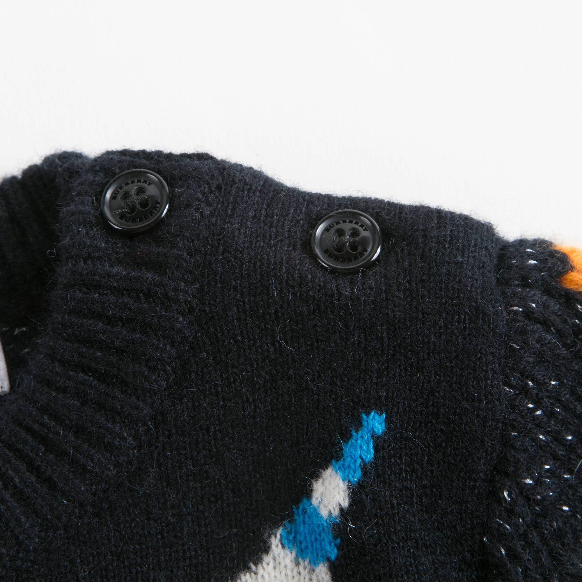 Baby Boys Black Cashmere Sweater