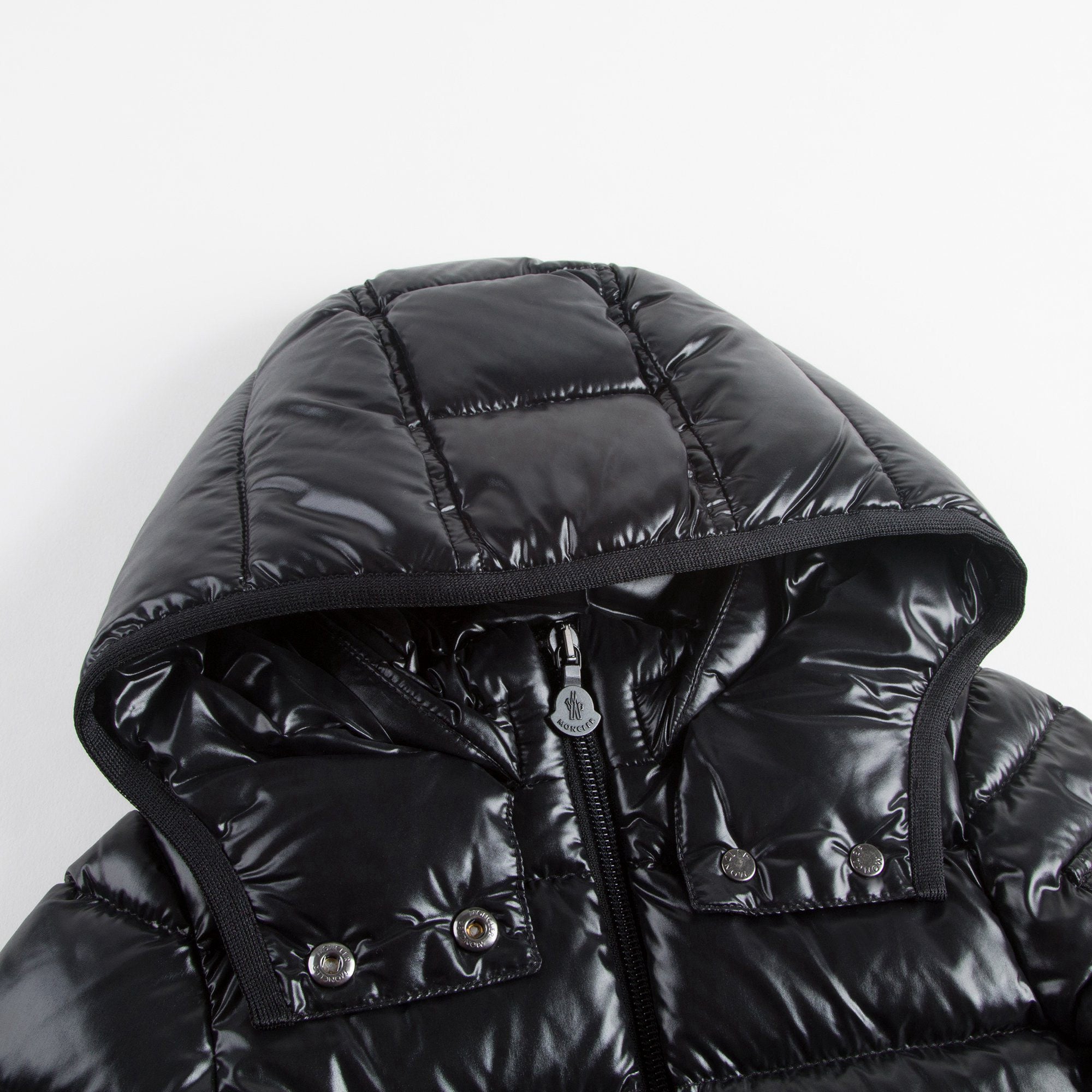 Girls Black "Bady" Down Padded Jacket
