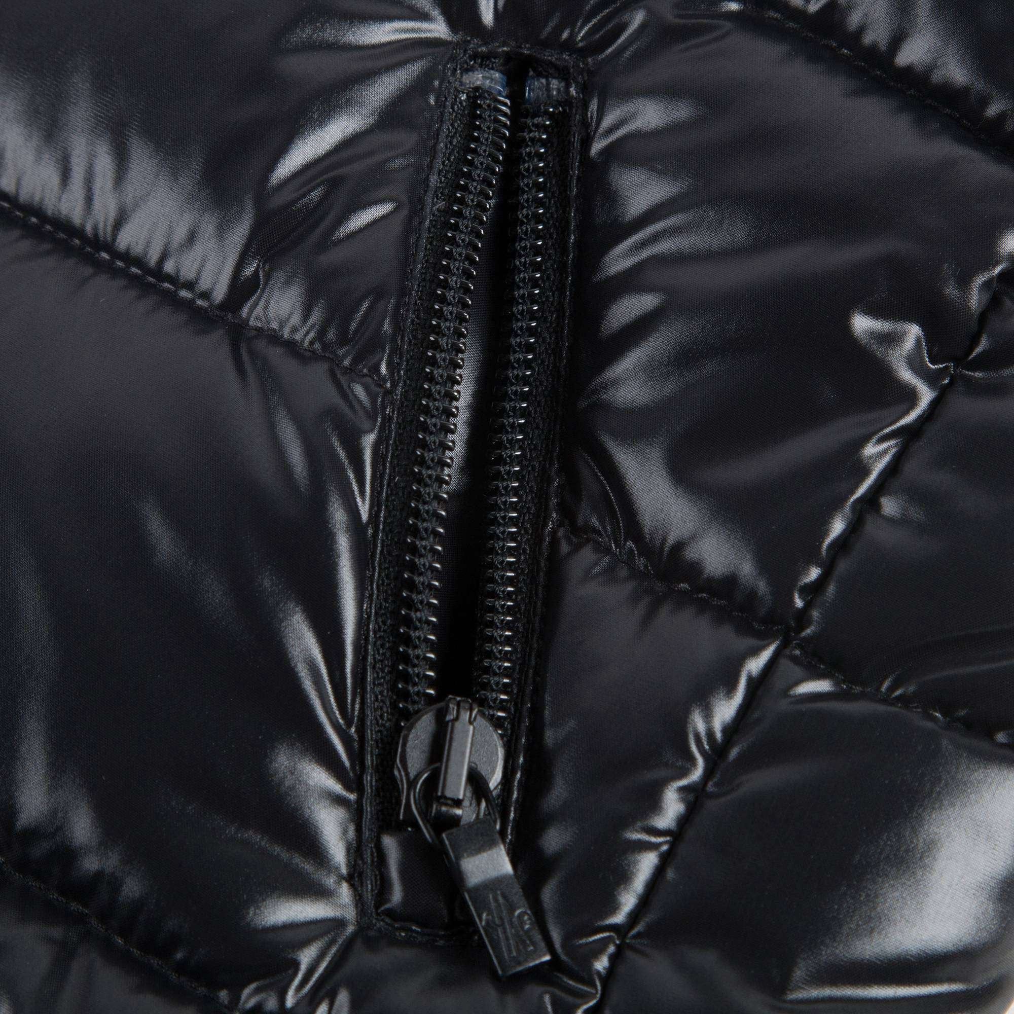 Girls Black "Bady" Down Padded Jacket