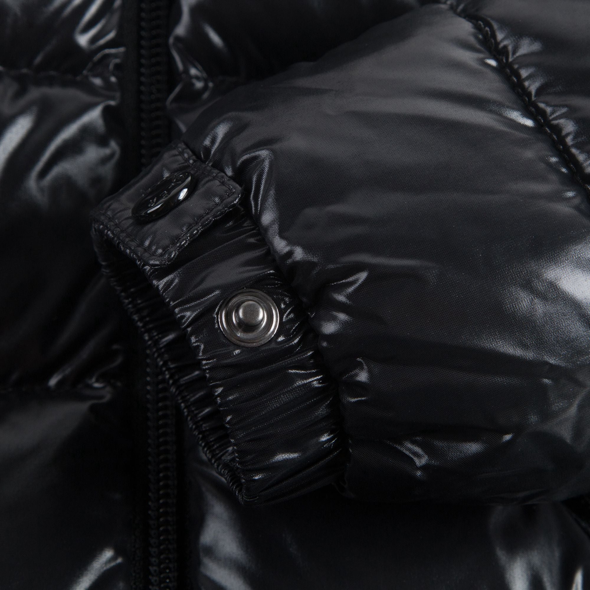 Girls Black "Bady" Down Padded Jacket