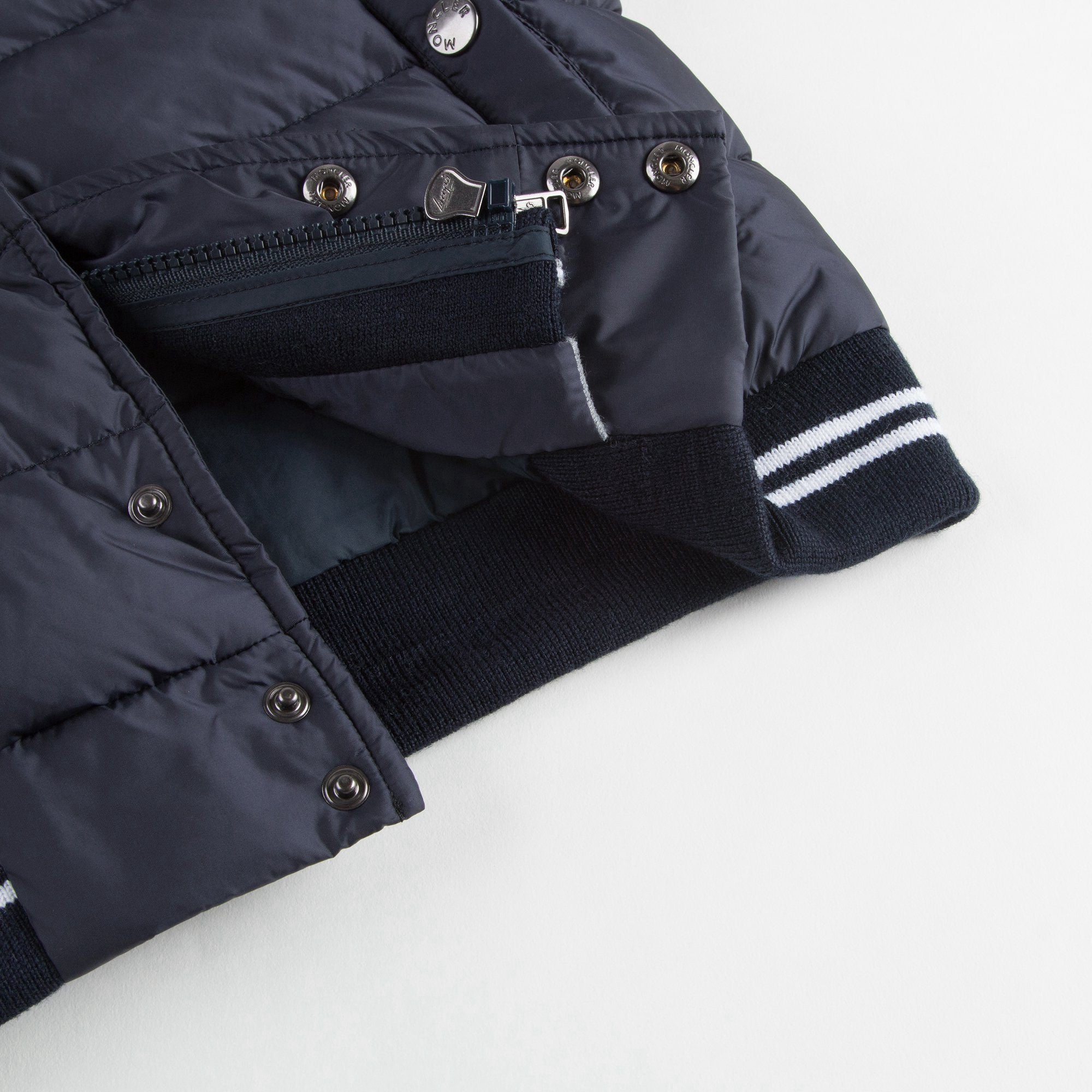 Boys Navy Blue "Auberie" Down Padded Jacket