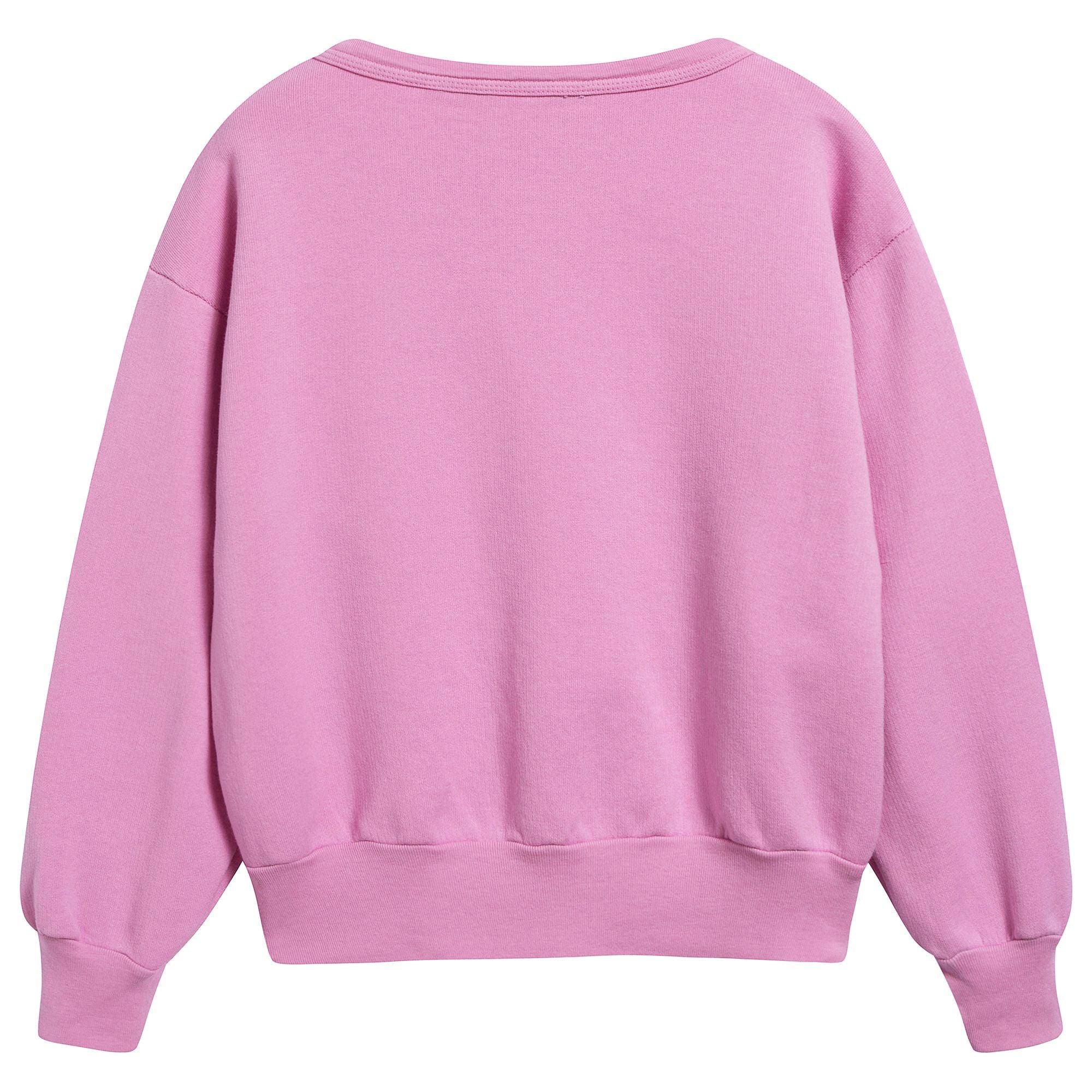Girls Fuchsia Tree Cotton Sweatshirt