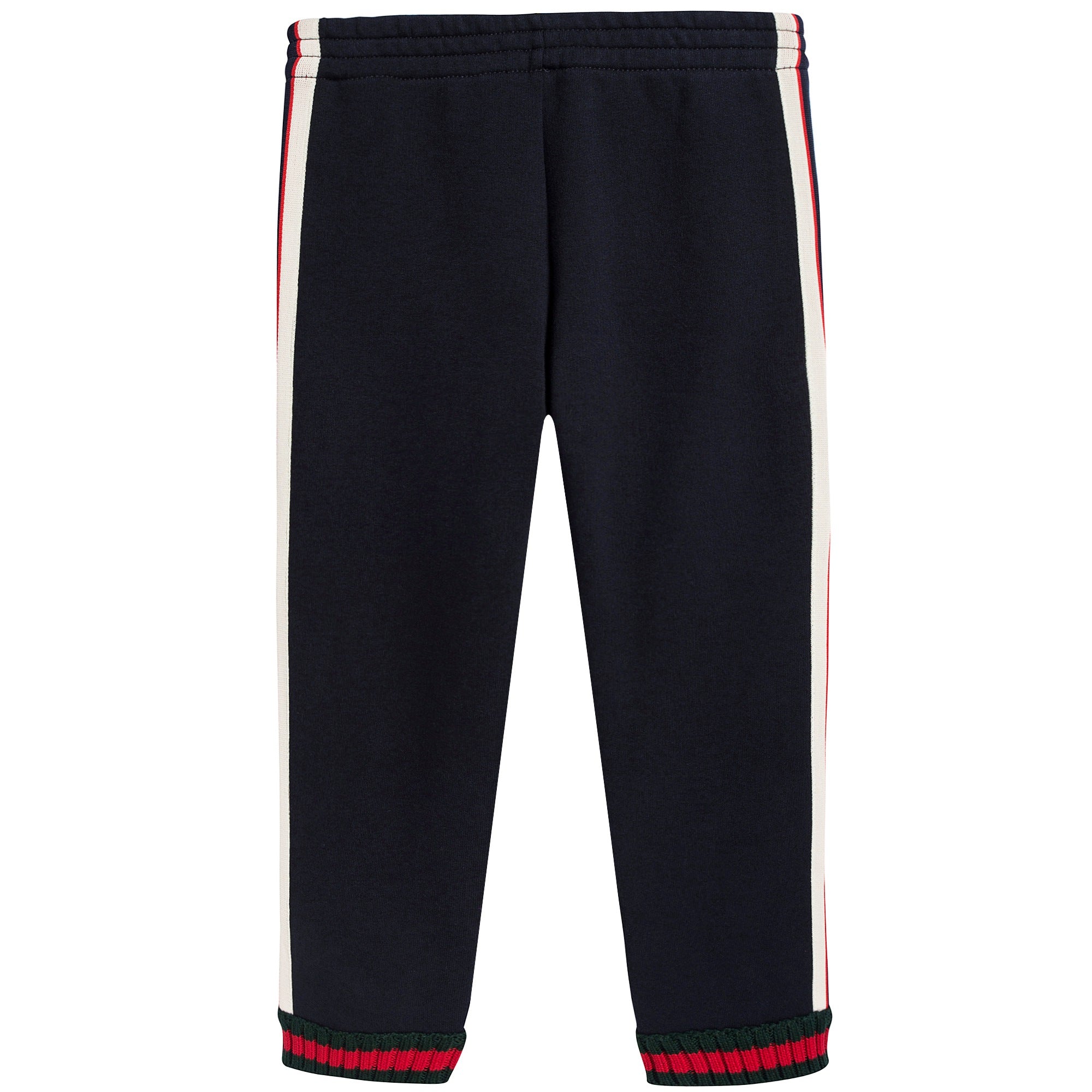 Boys Navy Blue Cotton Joggers