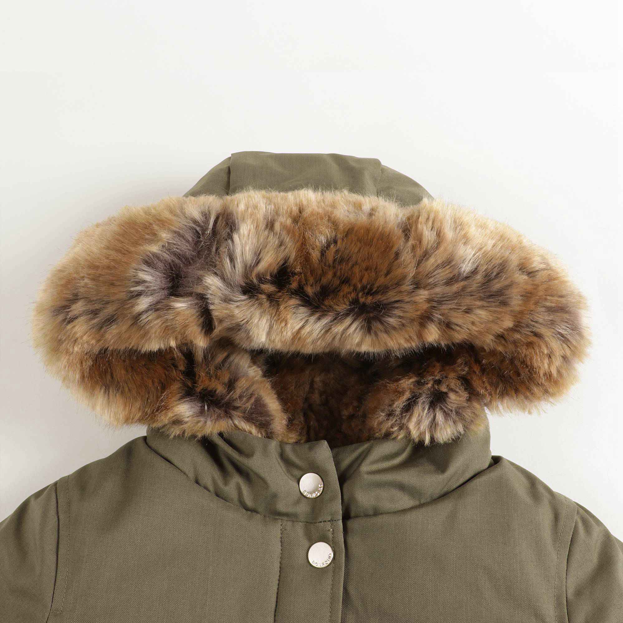 Boys Green Padded Dwon Jacket