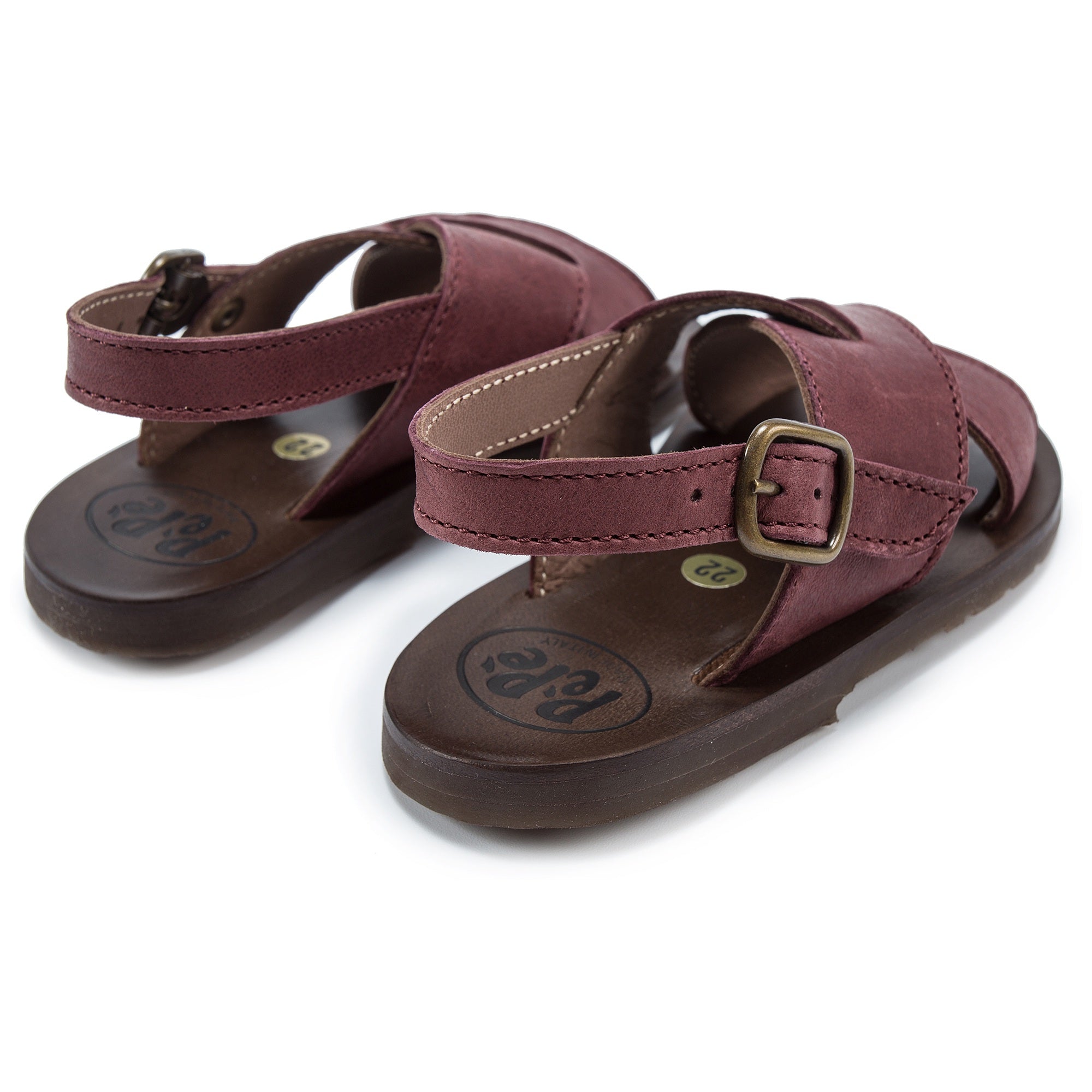 Baby Boys Dark Brown Sandals