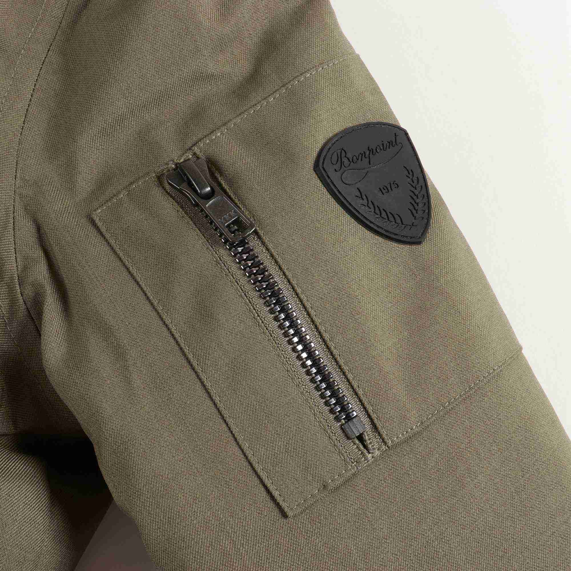 Boys Khaki Parka Coat
