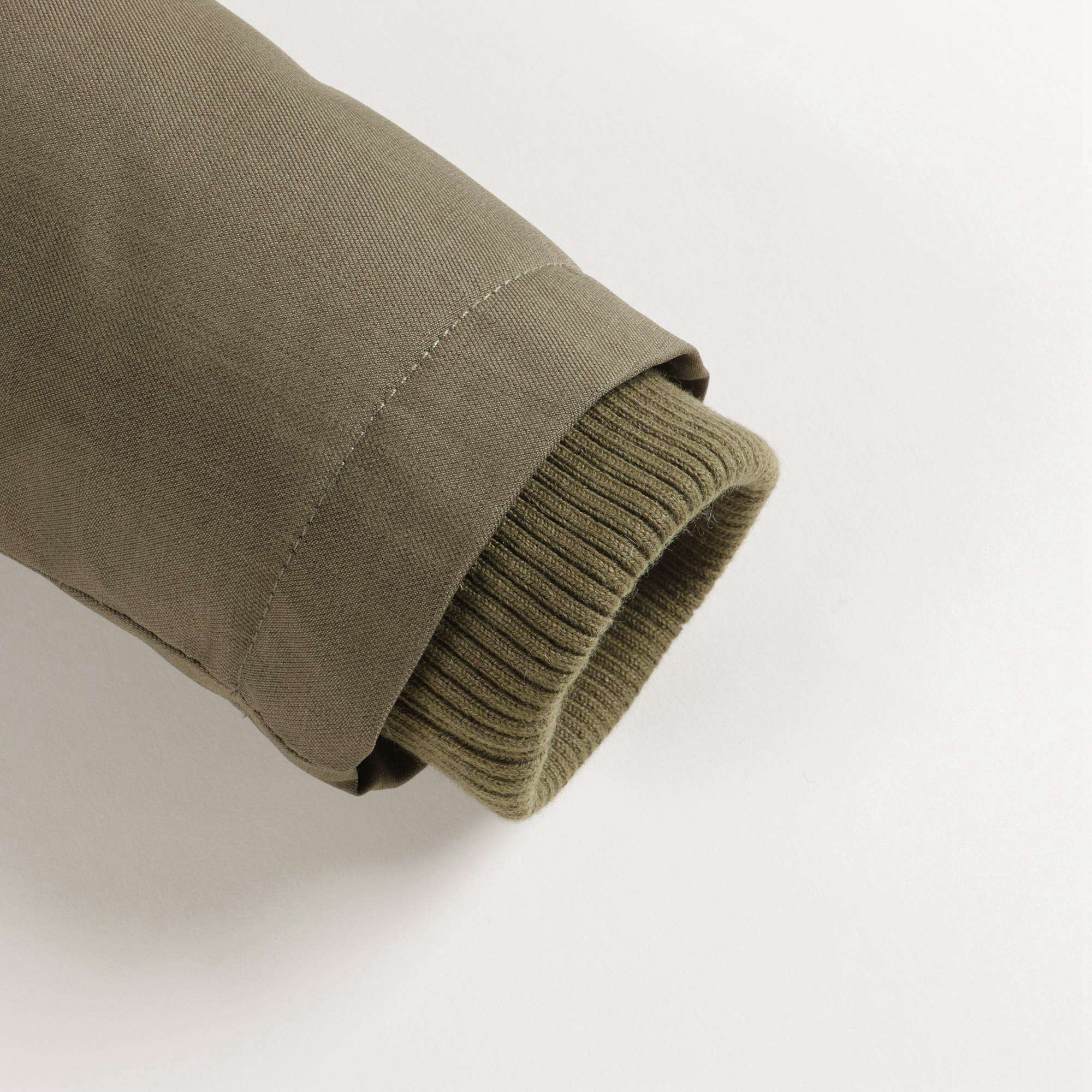 Boys Khaki Parka Coat