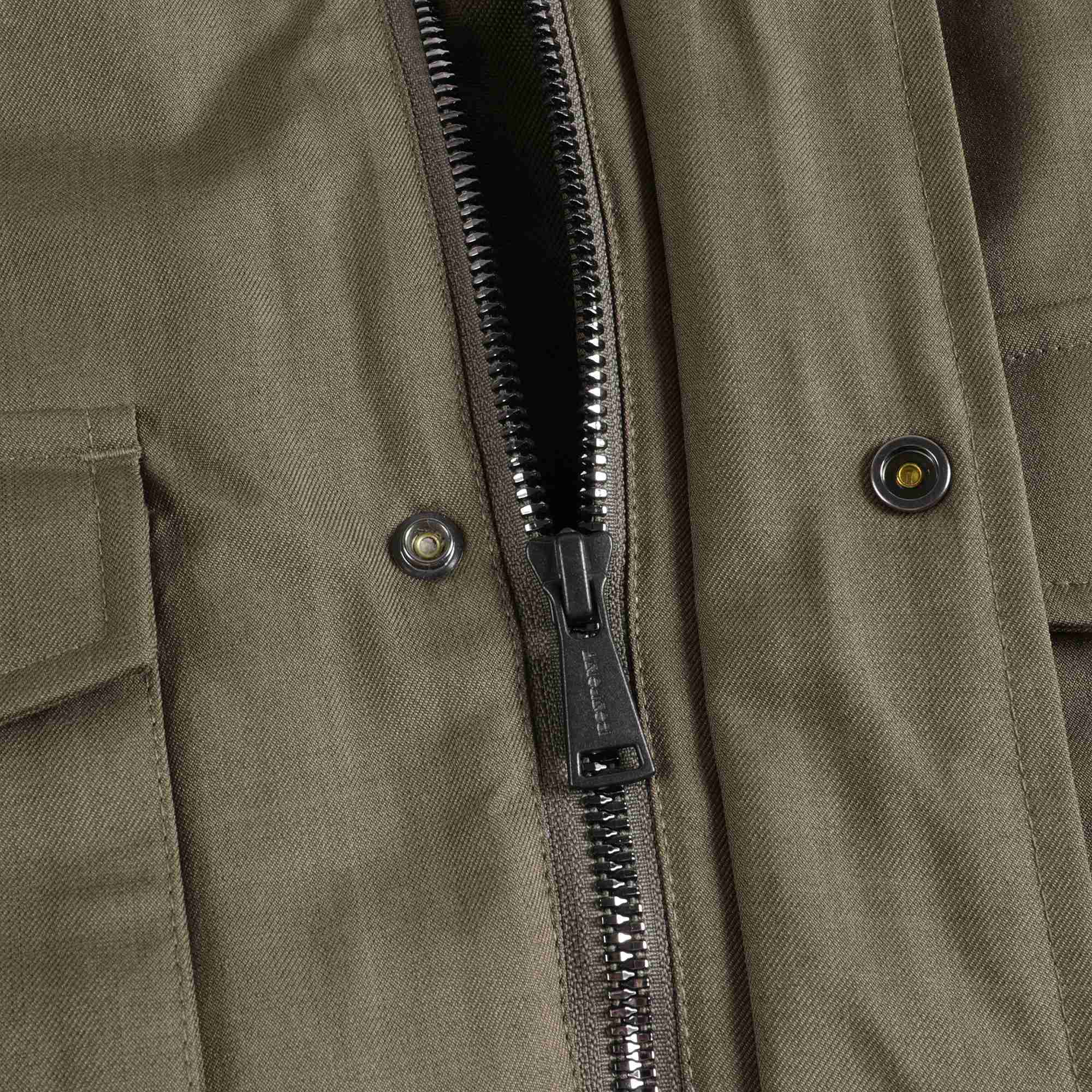 Boys Khaki Parka Coat