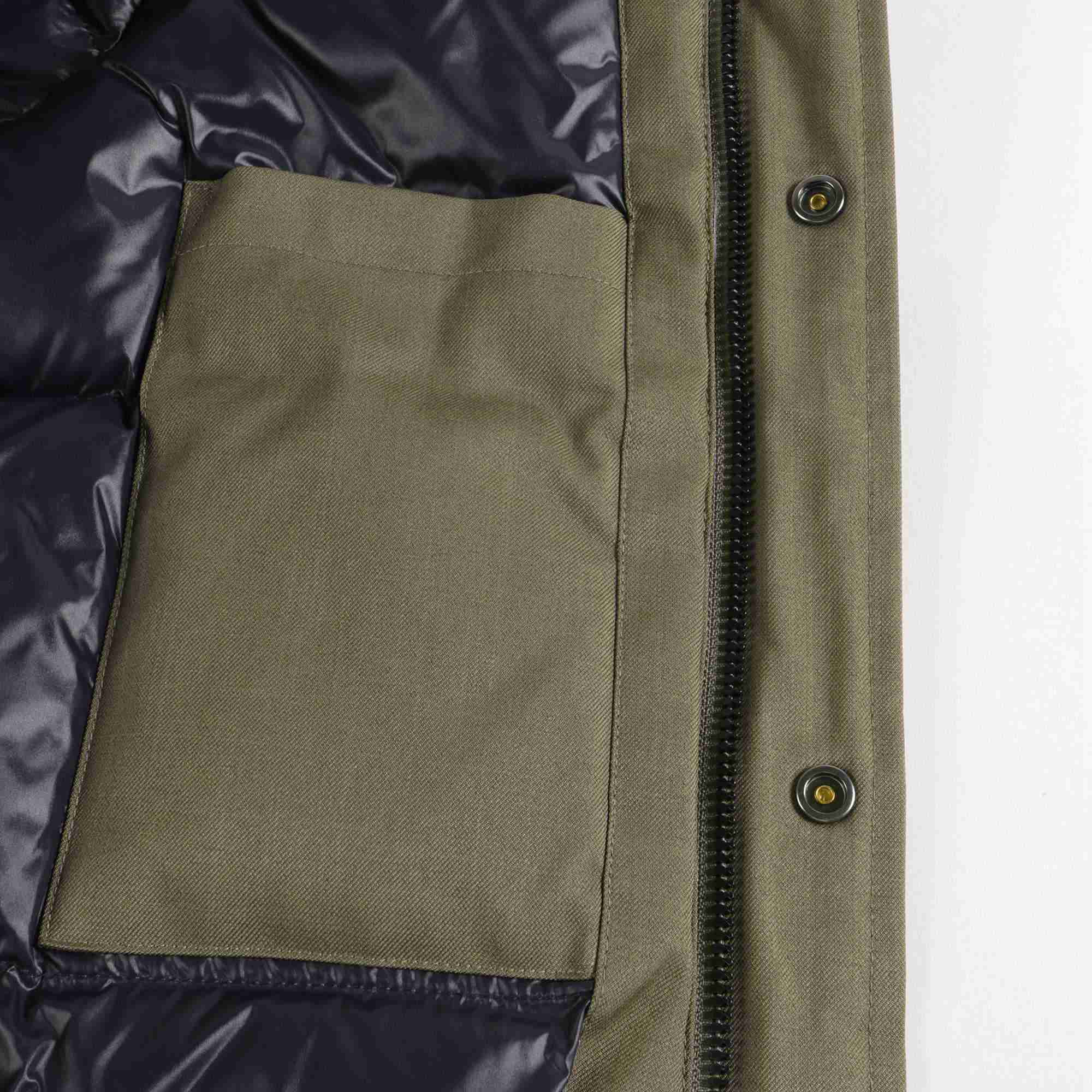 Boys Khaki Parka Coat