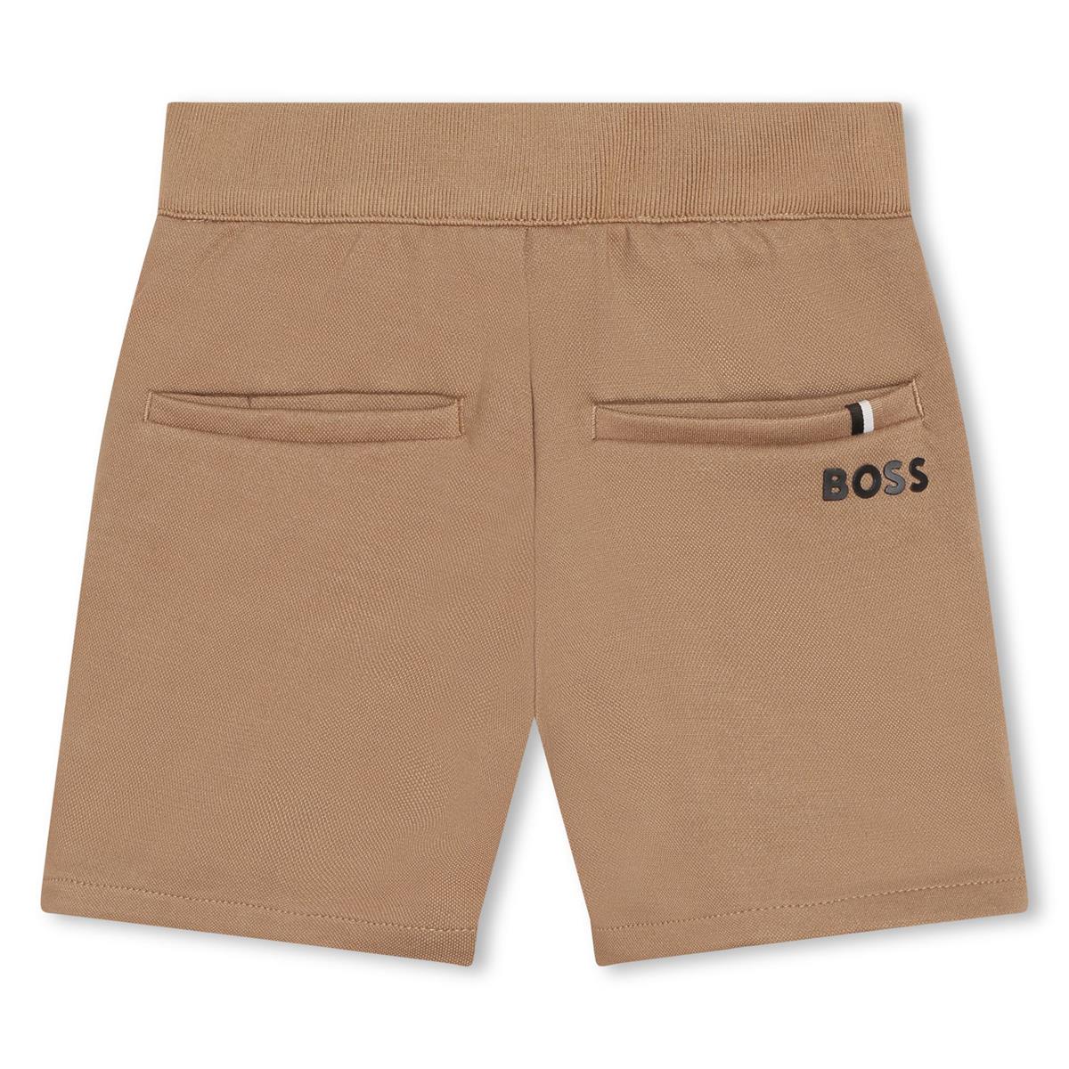 Boys Camel Shorts