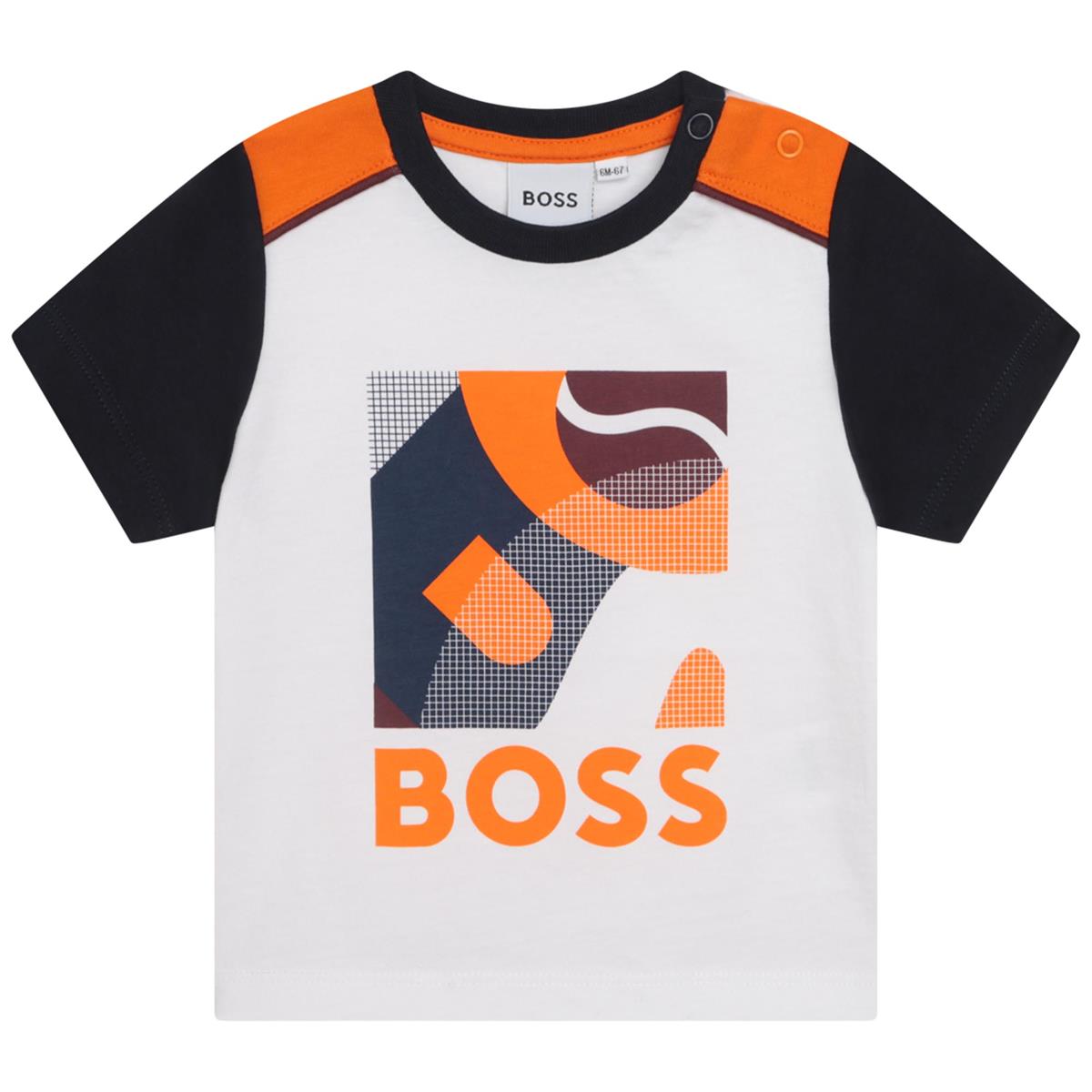 Boys White Logo T-Shirt