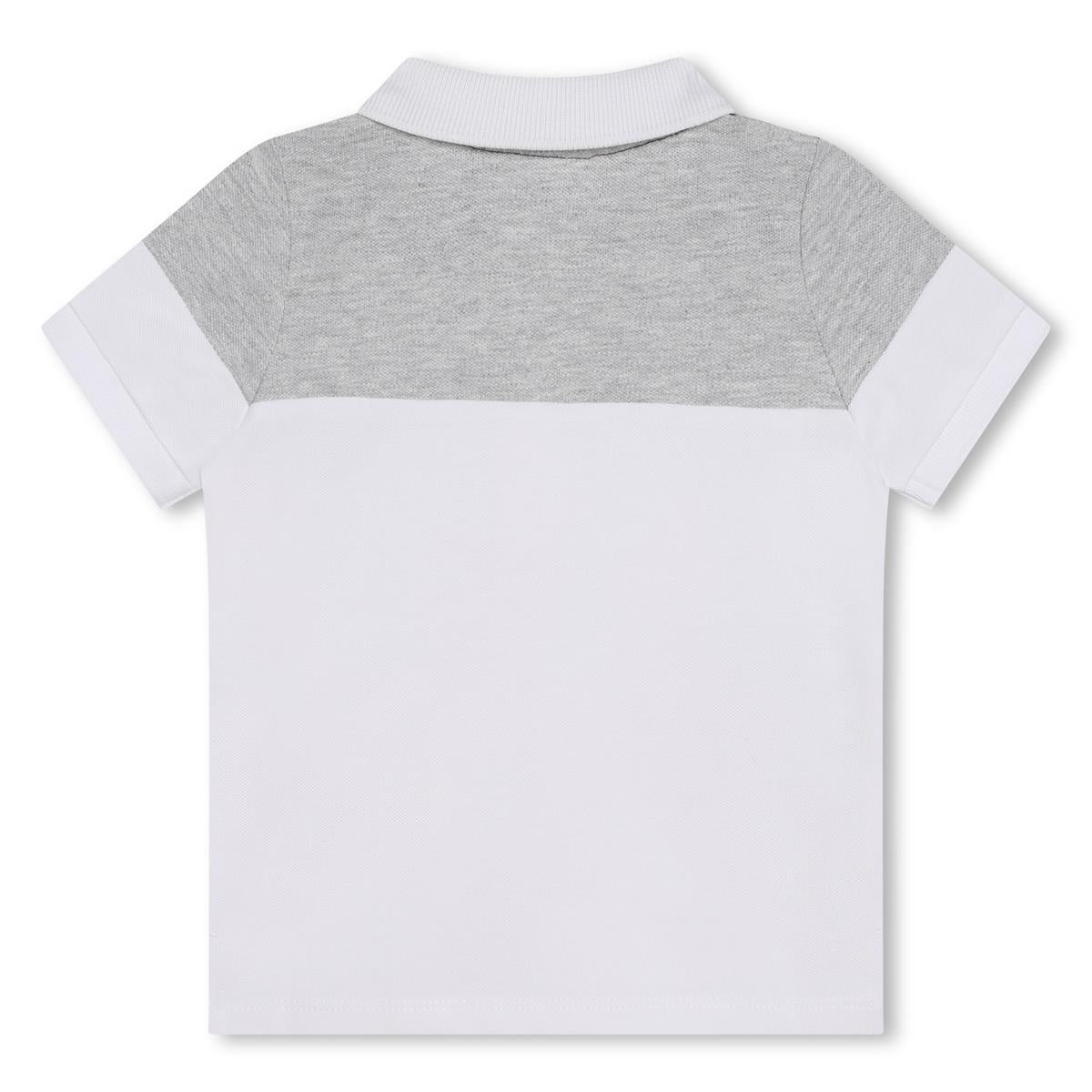 Baby Boys White Polo Shirt