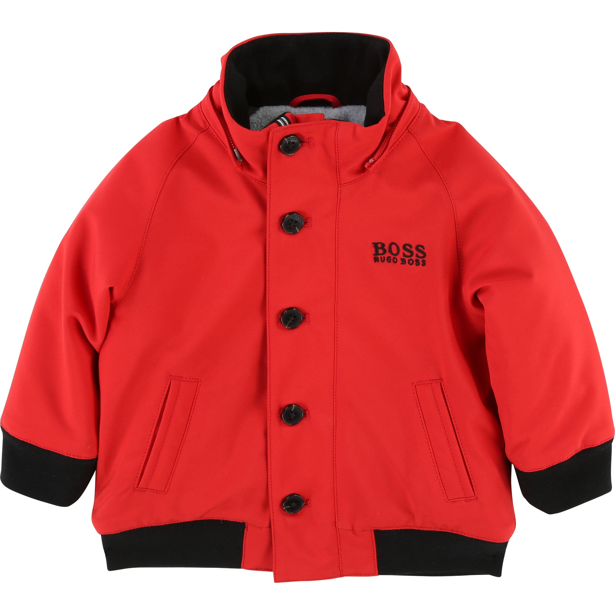 Baby Boys Pop Red Coat