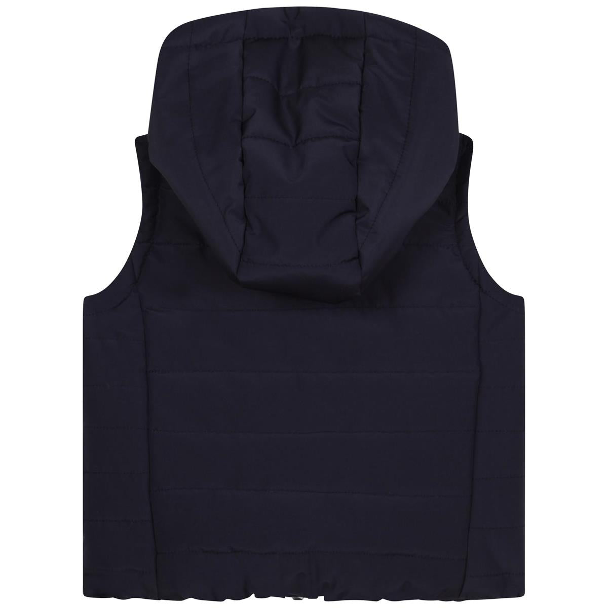 Baby Boys Navy Gilet