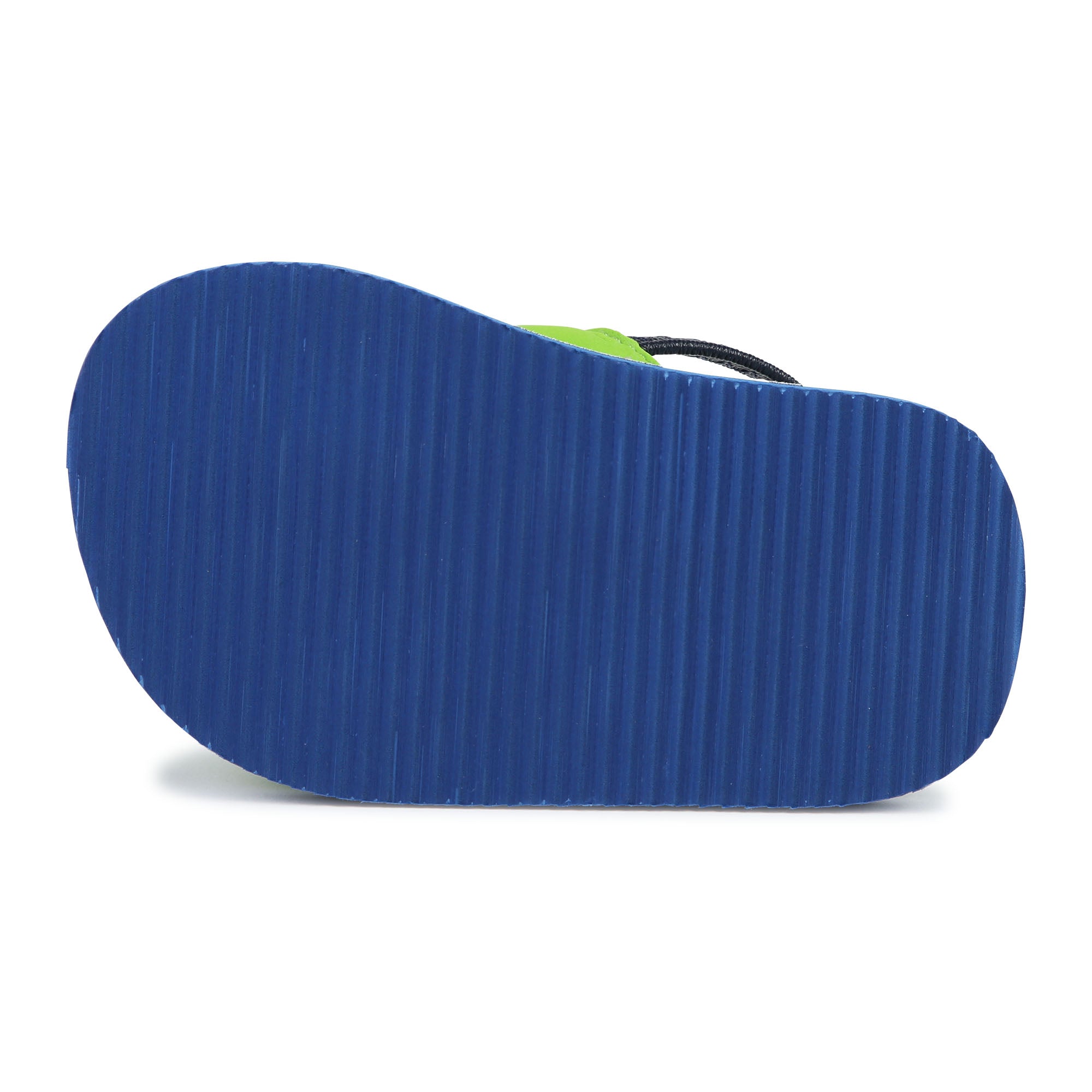 Boys Green Logo Sandals
