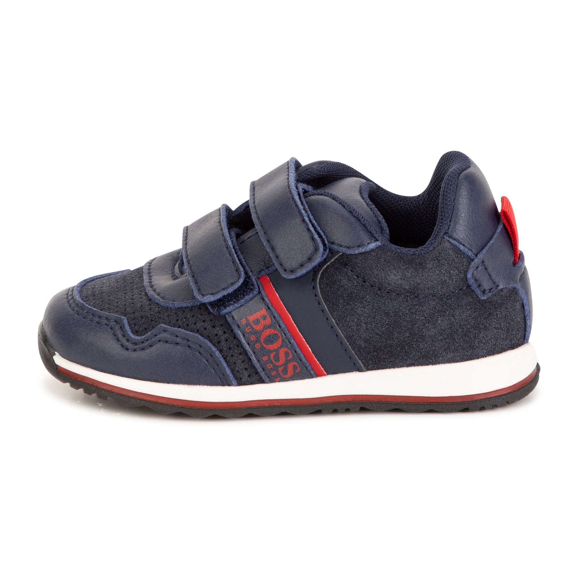 Boys Blue Logo Shoes