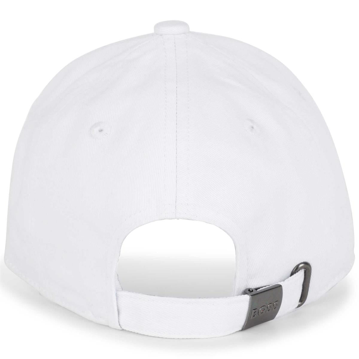 Boys & Girls White Logo Cap